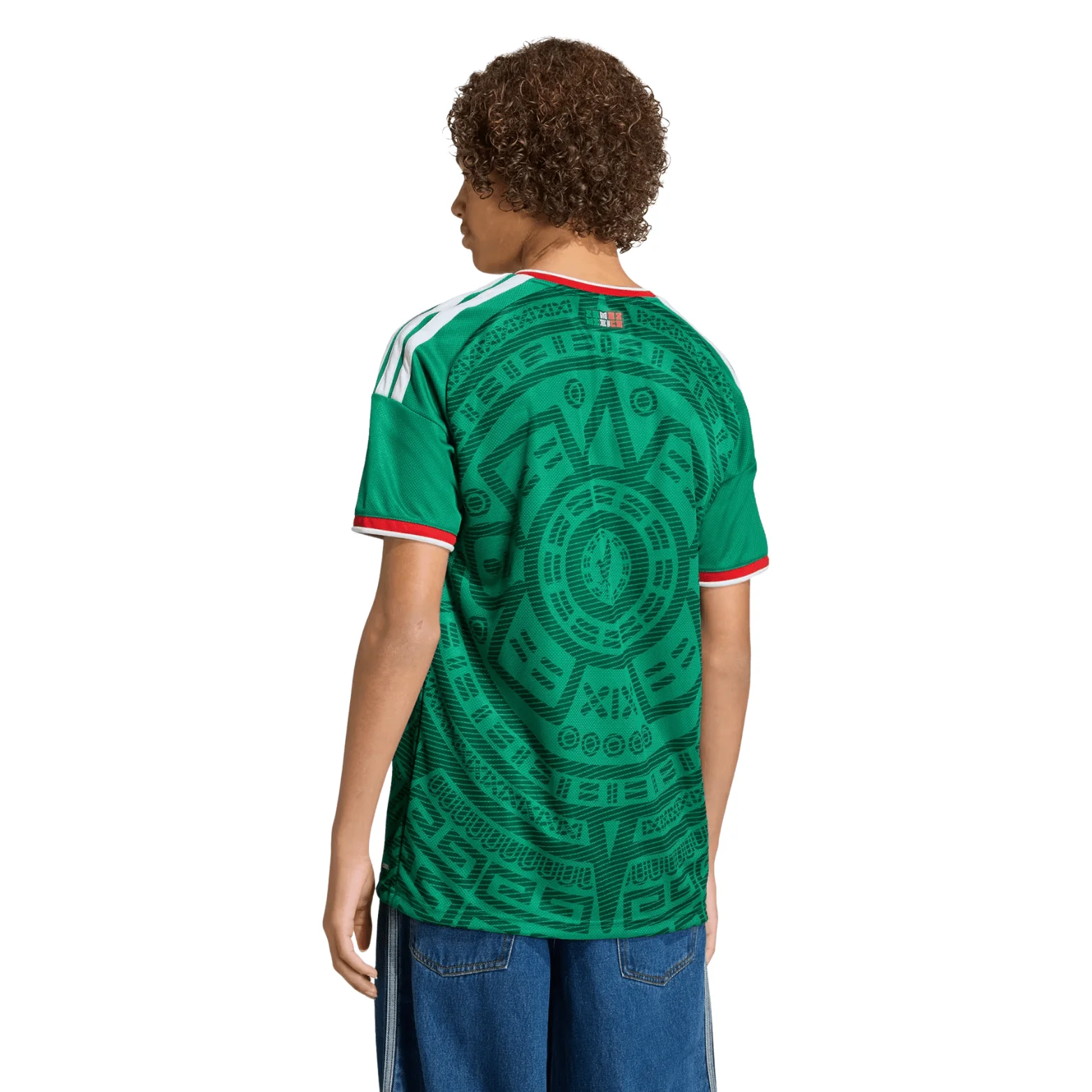 adidas Youth E. Alvarez Mexico 2026 Home World Cup Jersey (Bold Green) - Image 3