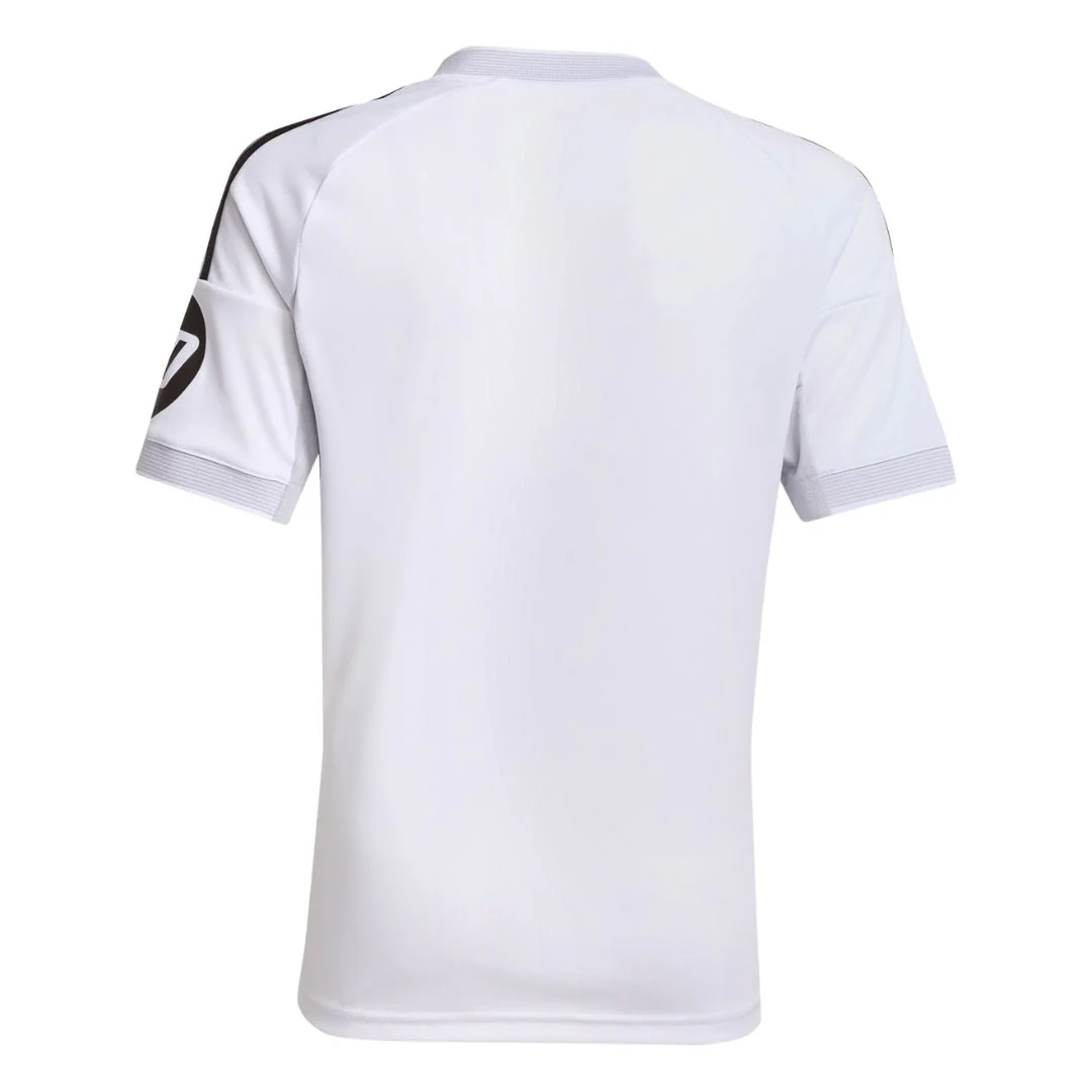 adidas Youth Real Madrid Home Jersey 25/26 (White) - Image 2