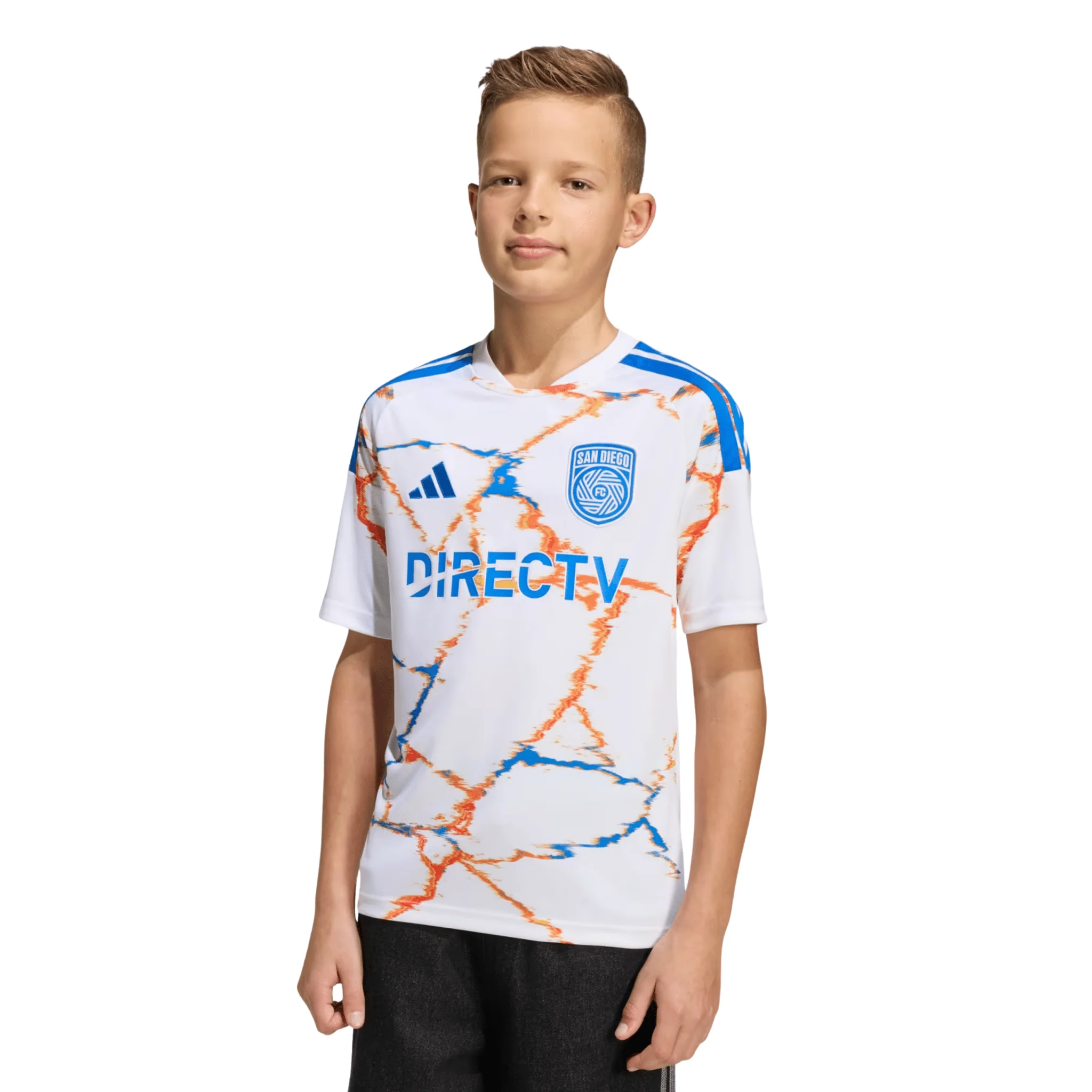adidas Youth San Diego 26/27 Away Jersey (White) - Image 3