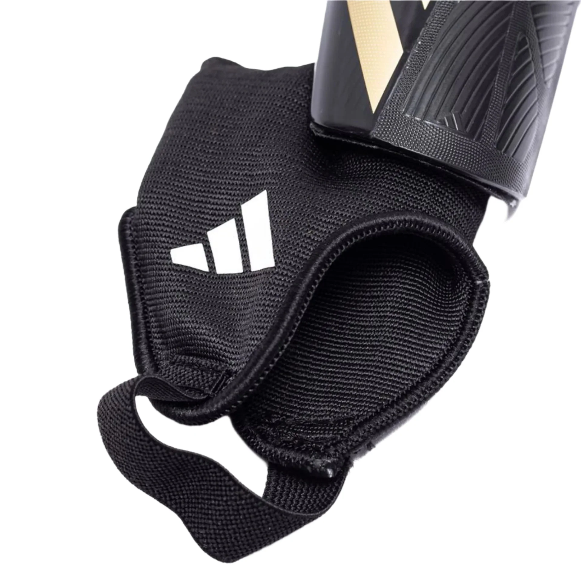 adidas Youth Tiro Match Shin Guard (Black/Gold Metallic/White) - Image 3