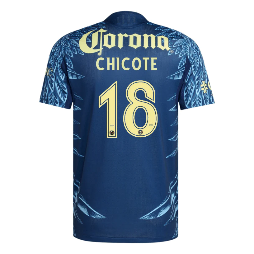 adidas Chicote Men's Club América 25/26 Authentic Away Jersey (Blue)