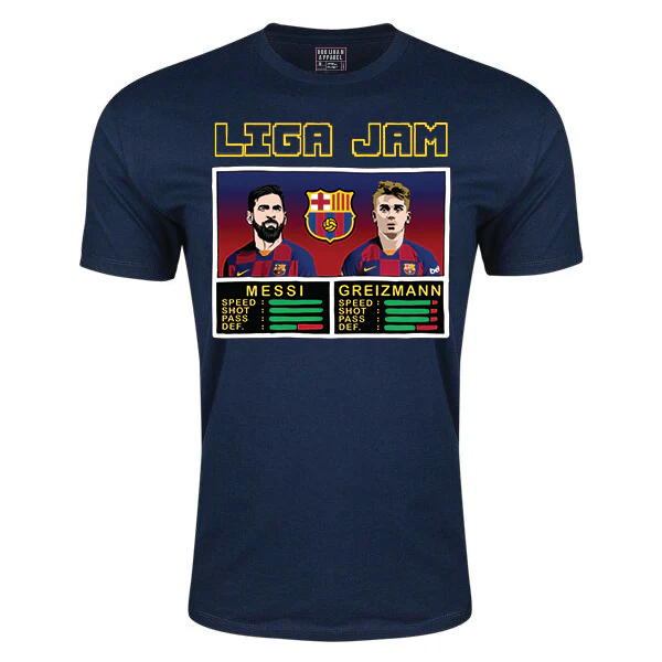 LIGA Jam Messi & Greizmann T-Shirt - Image 3