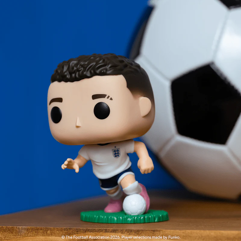 Funko Pop! England Phil Foden Vinyl Figure #86 - Image 3