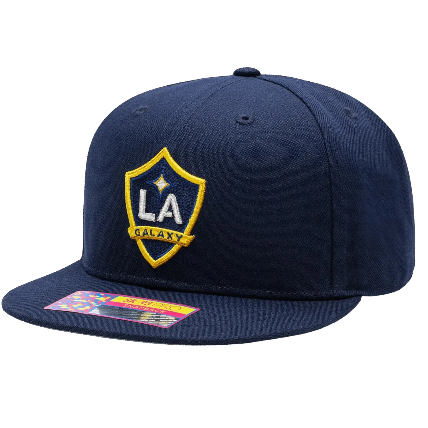 Fan Ink LA Galaxy Dawn Snapback Hat (Navy Blue) - Image 3