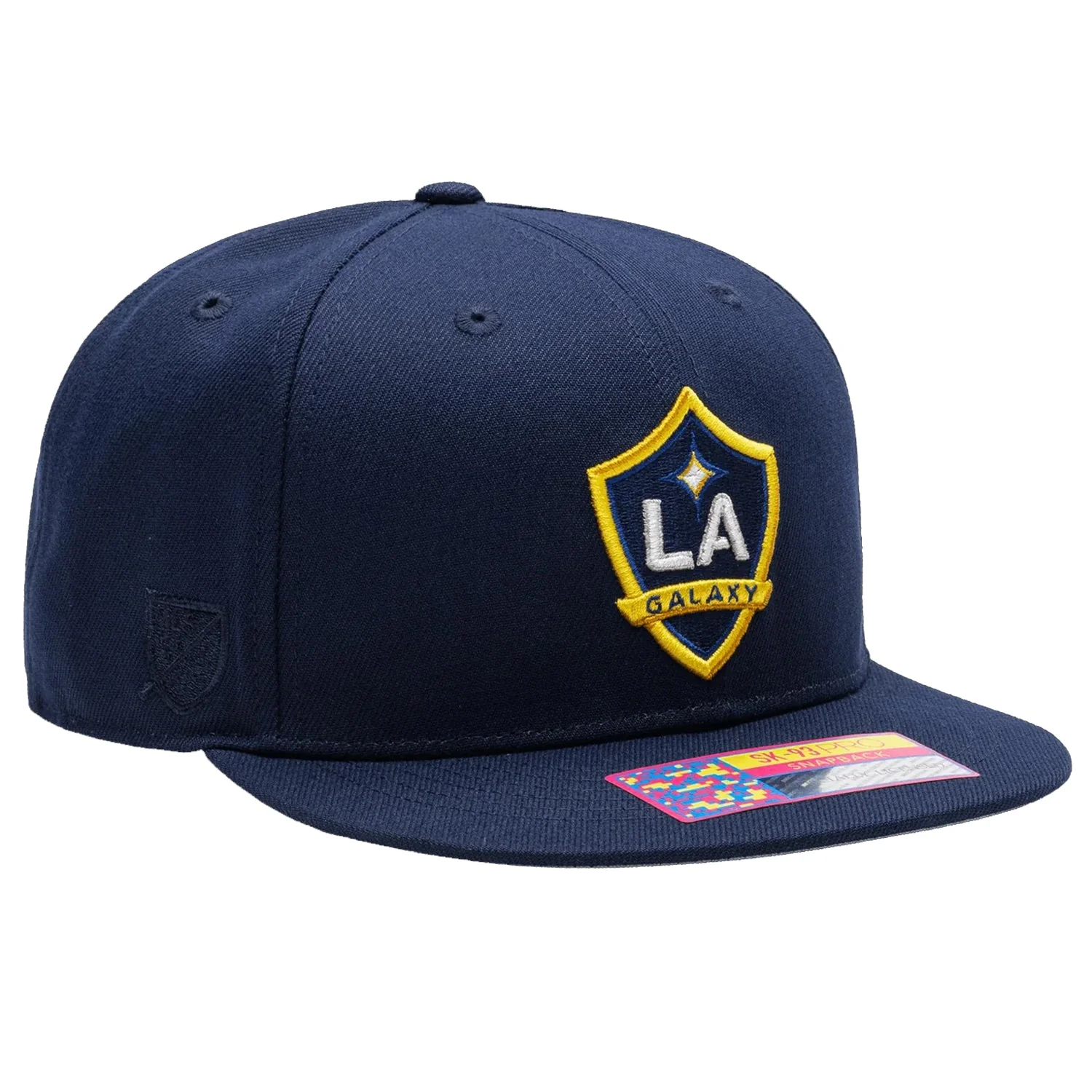 Fan Ink LA Galaxy Dawn Snapback Hat (Navy Blue) - Image 4