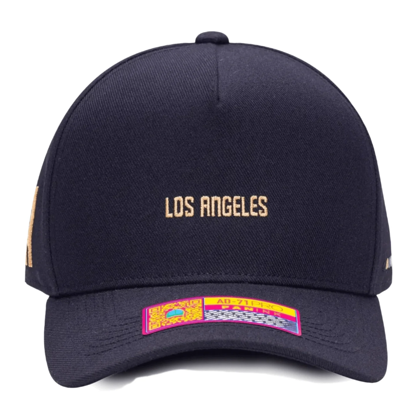 Fan Ink LAFC Lettering Snapback Adjustable Hat (Black/Gold)