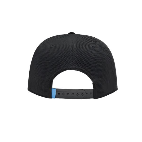 Fan Ink Manchester City Club Ink Snapback Adjustable Hat (Black/Blue) - Image 2
