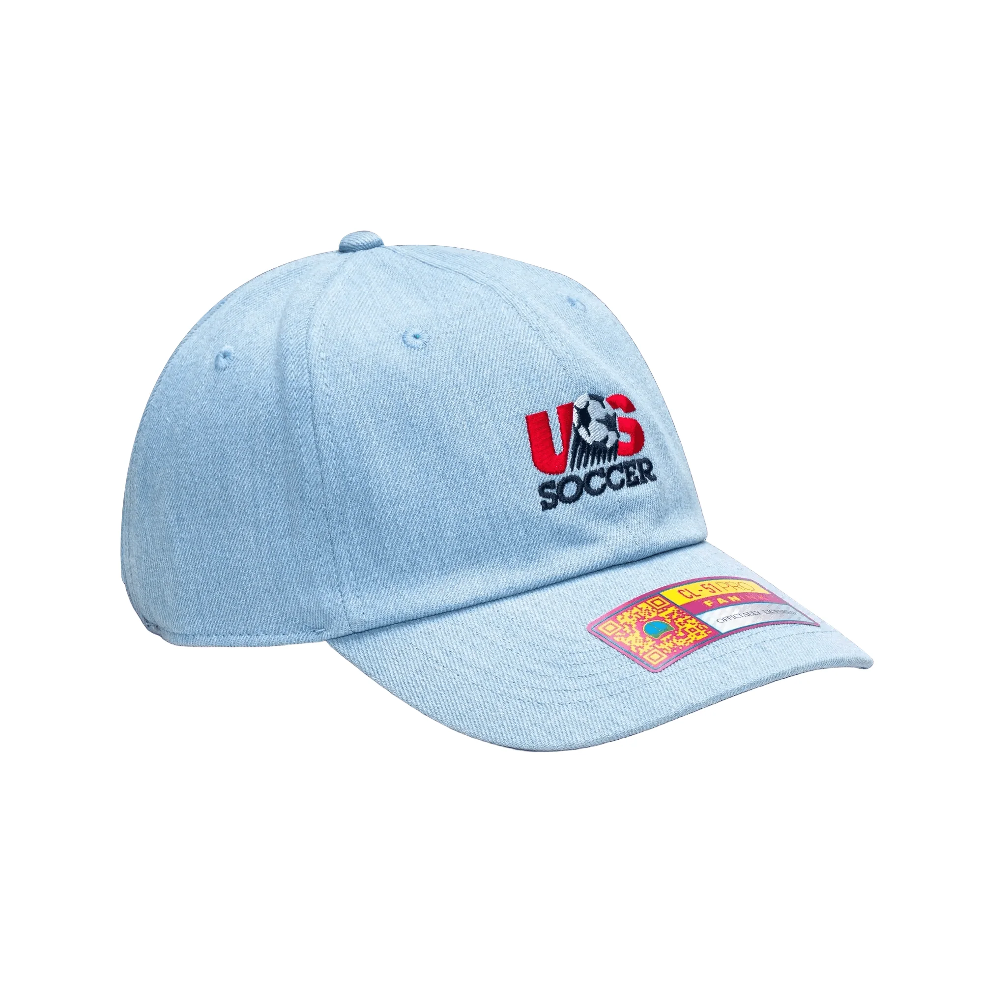 Fan Ink USA Soccer “Making History” Classic Hat (Light Blue) - Image 2