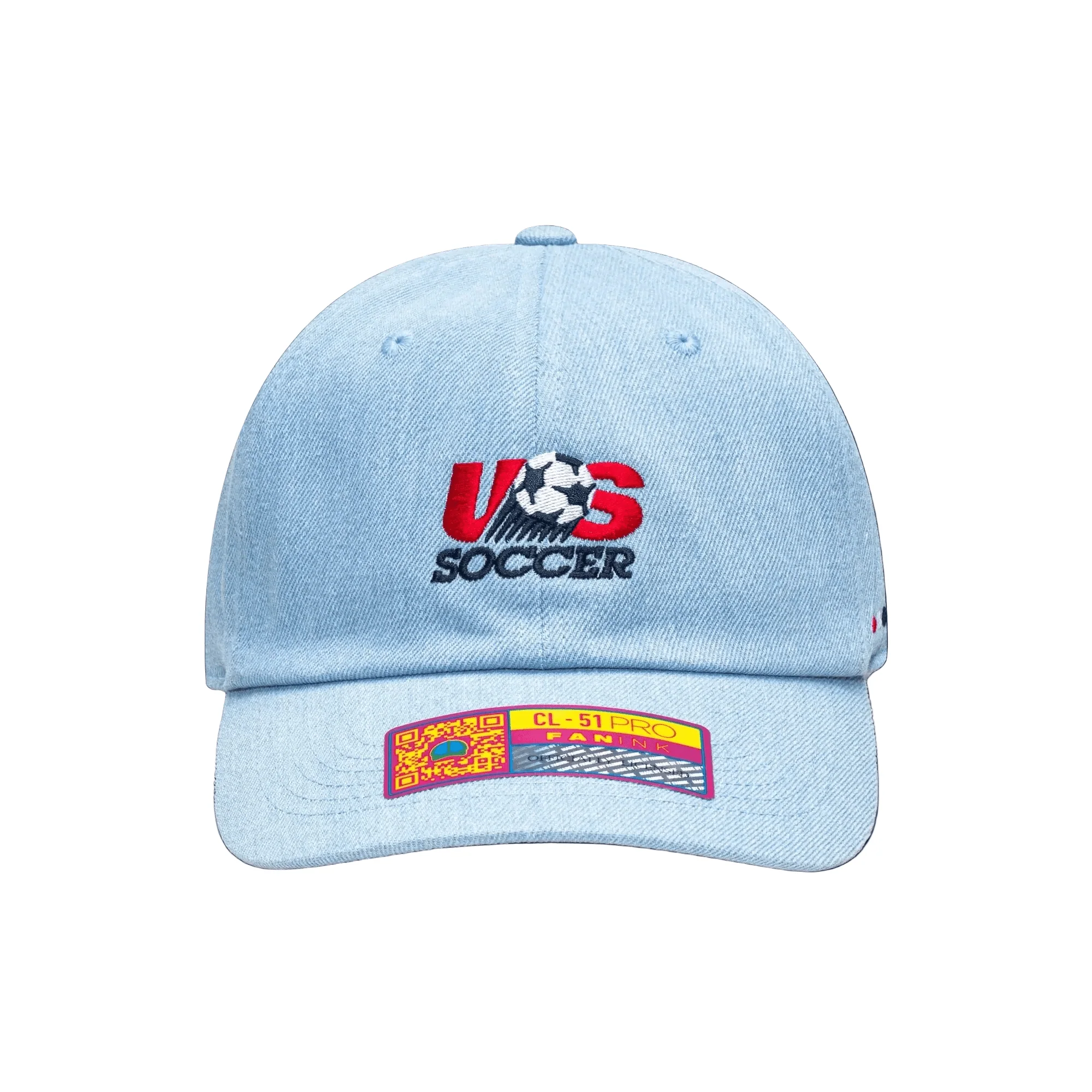 Fan Ink USA Soccer “Making History” Classic Hat (Light Blue) - Image 4
