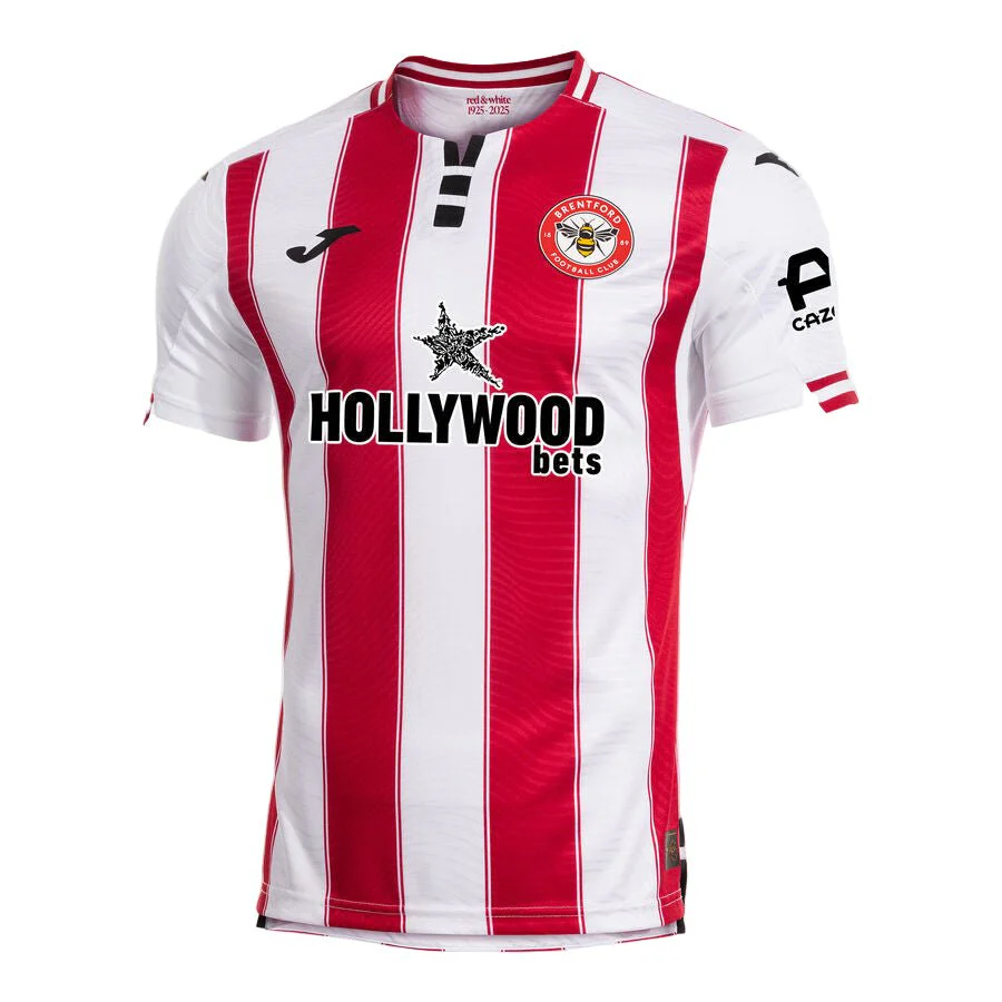 Joma Men's Brentford Home Jersey 25/26 (Red/White)
