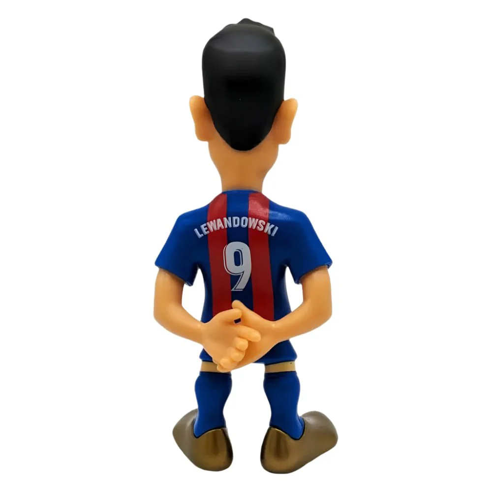 Minix FC Barcelona Lewandowski Figure (Navy/Maroon) - Image 3