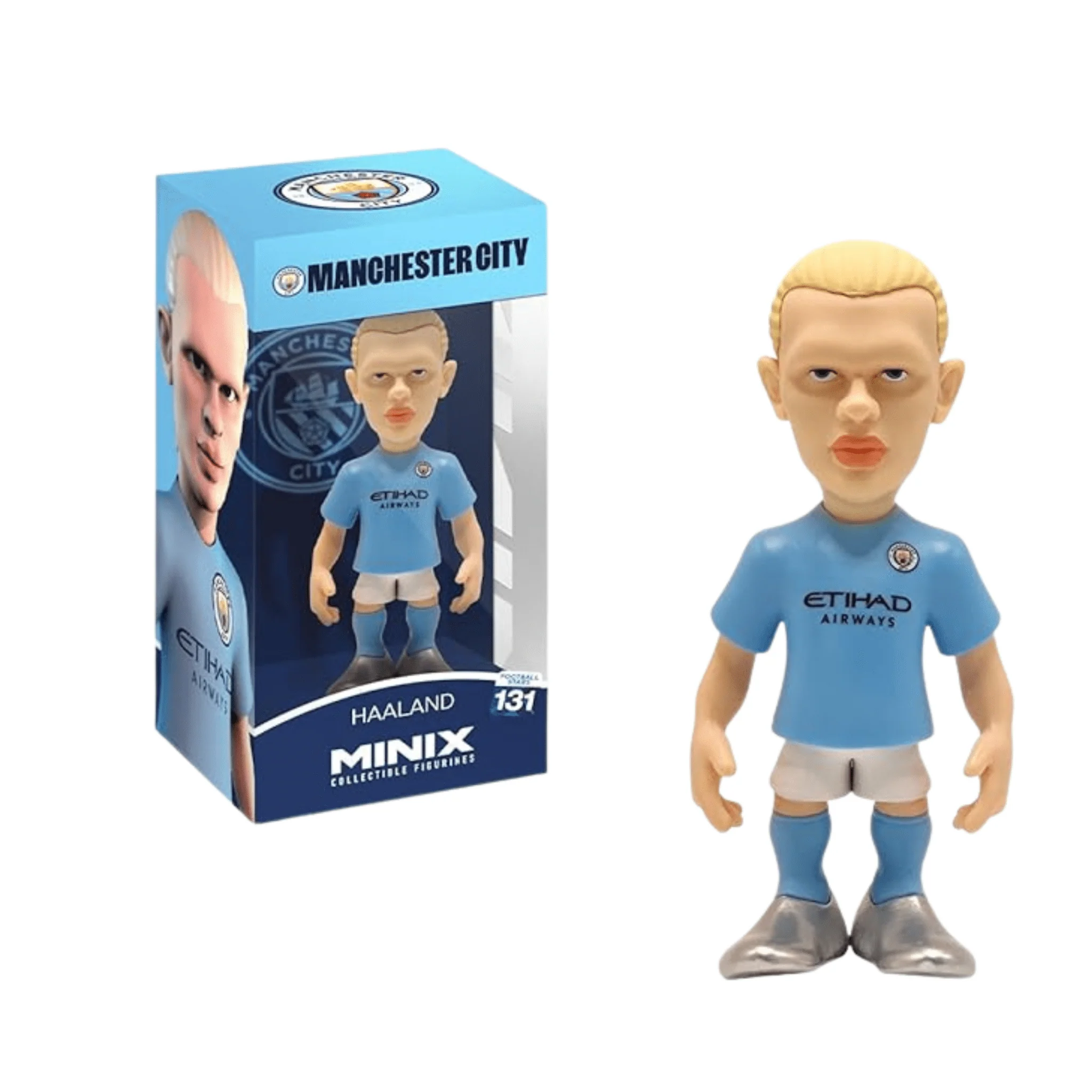MINIX Manchester City Erling Haaland (2) Figure (Blue) - Image 3