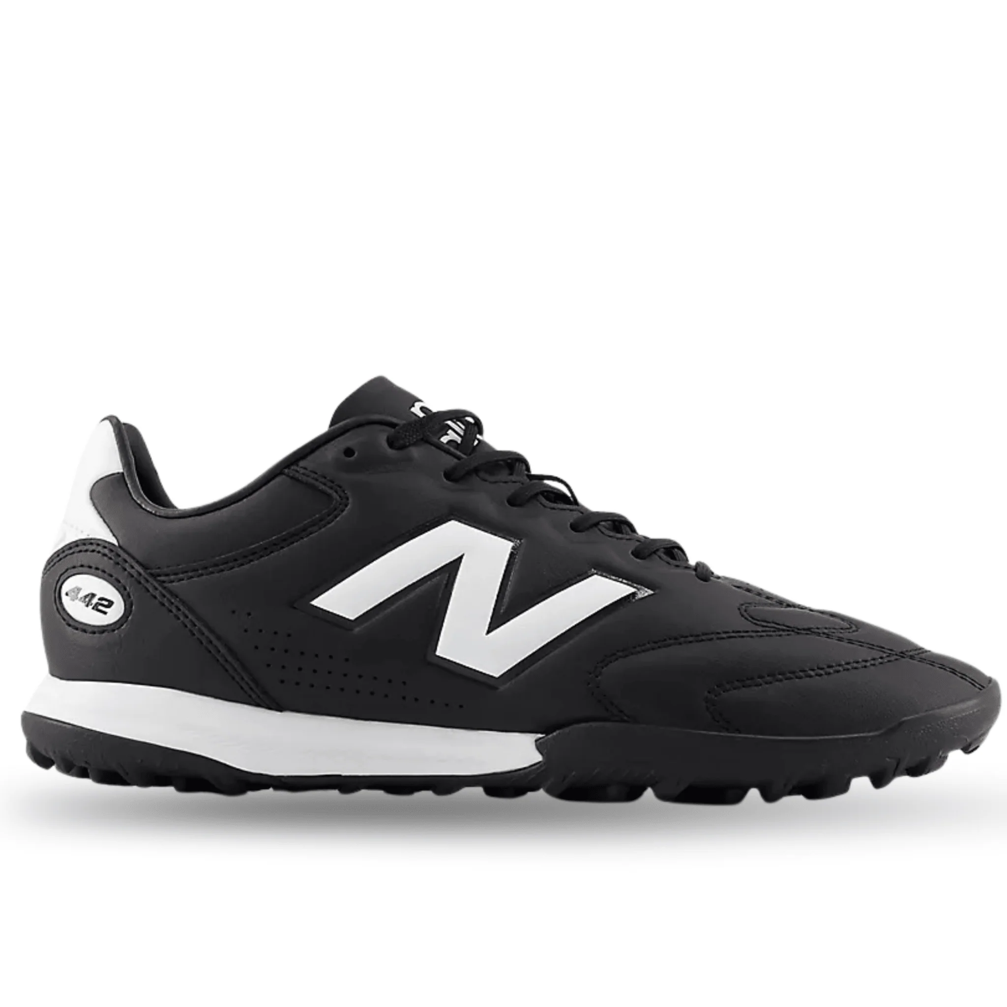 New Balance 442 Pro TF V3 Turf Soccer Shoes (Black/White)