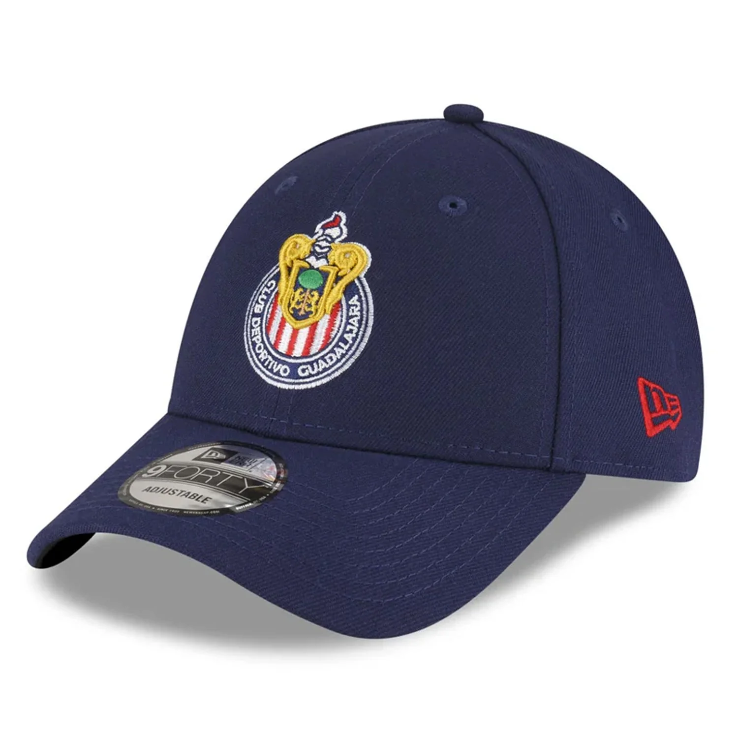 New Era Chivas de Guadalajara 9Forty Adjustable Hat (Navy Blue) - Image 3