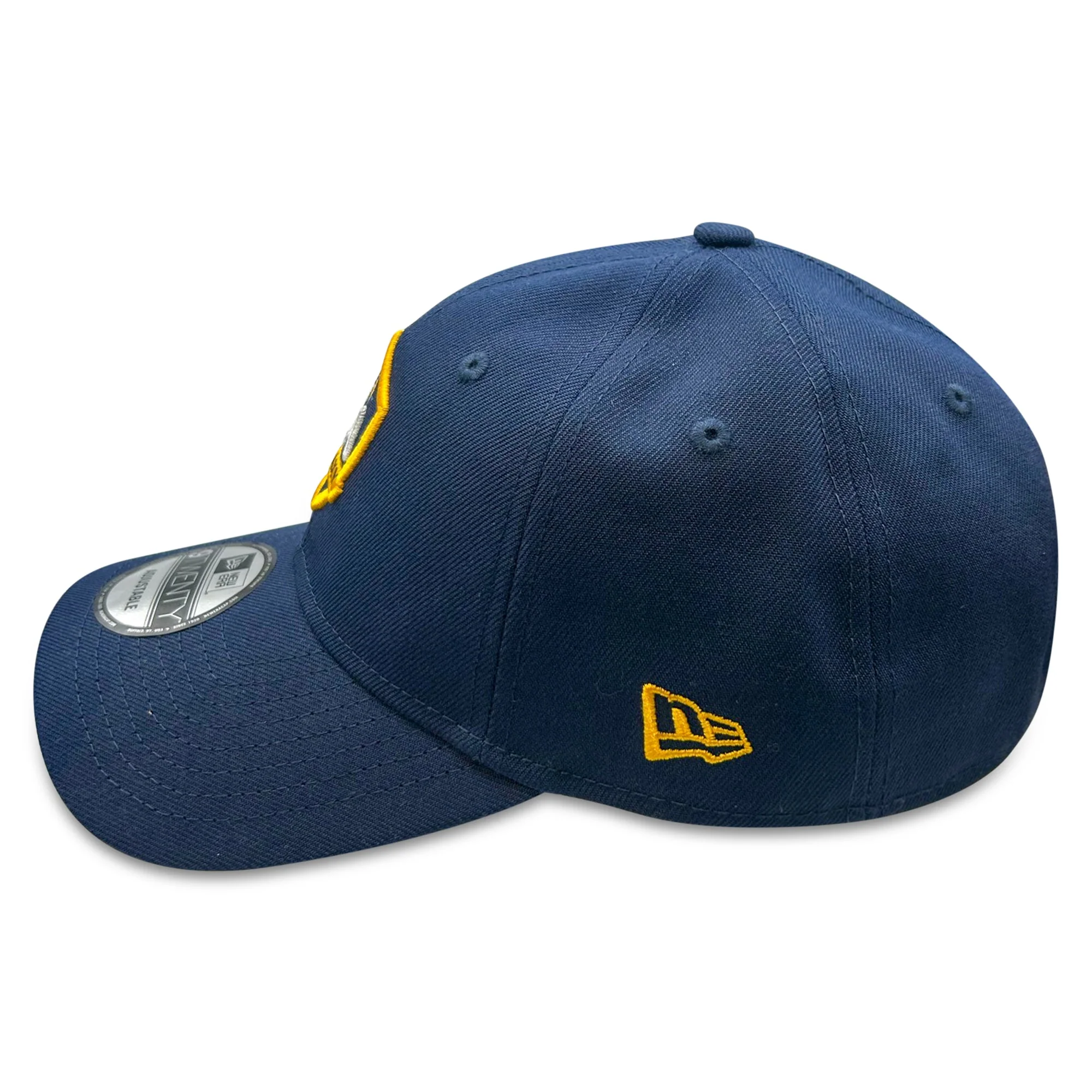 New Era LA Galaxy 9TWENTY Adjustable Hat (Navy/Yellow) - Image 3