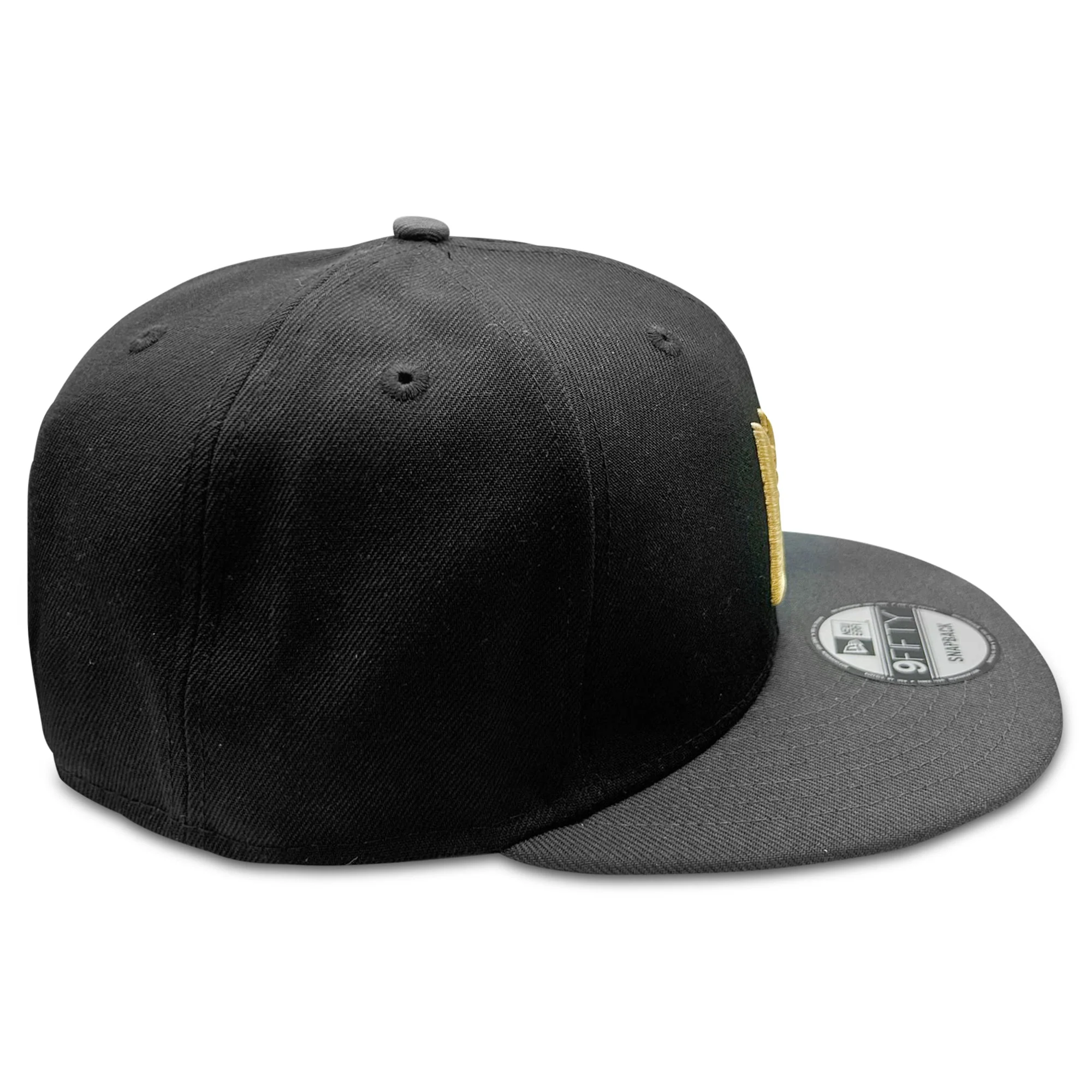 New Era LAFC 9Fifty Snapback Hat (Black/Grey) - Image 2