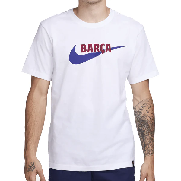 Nike Barcelona Swoosh T-Shirt 23/24 (White)