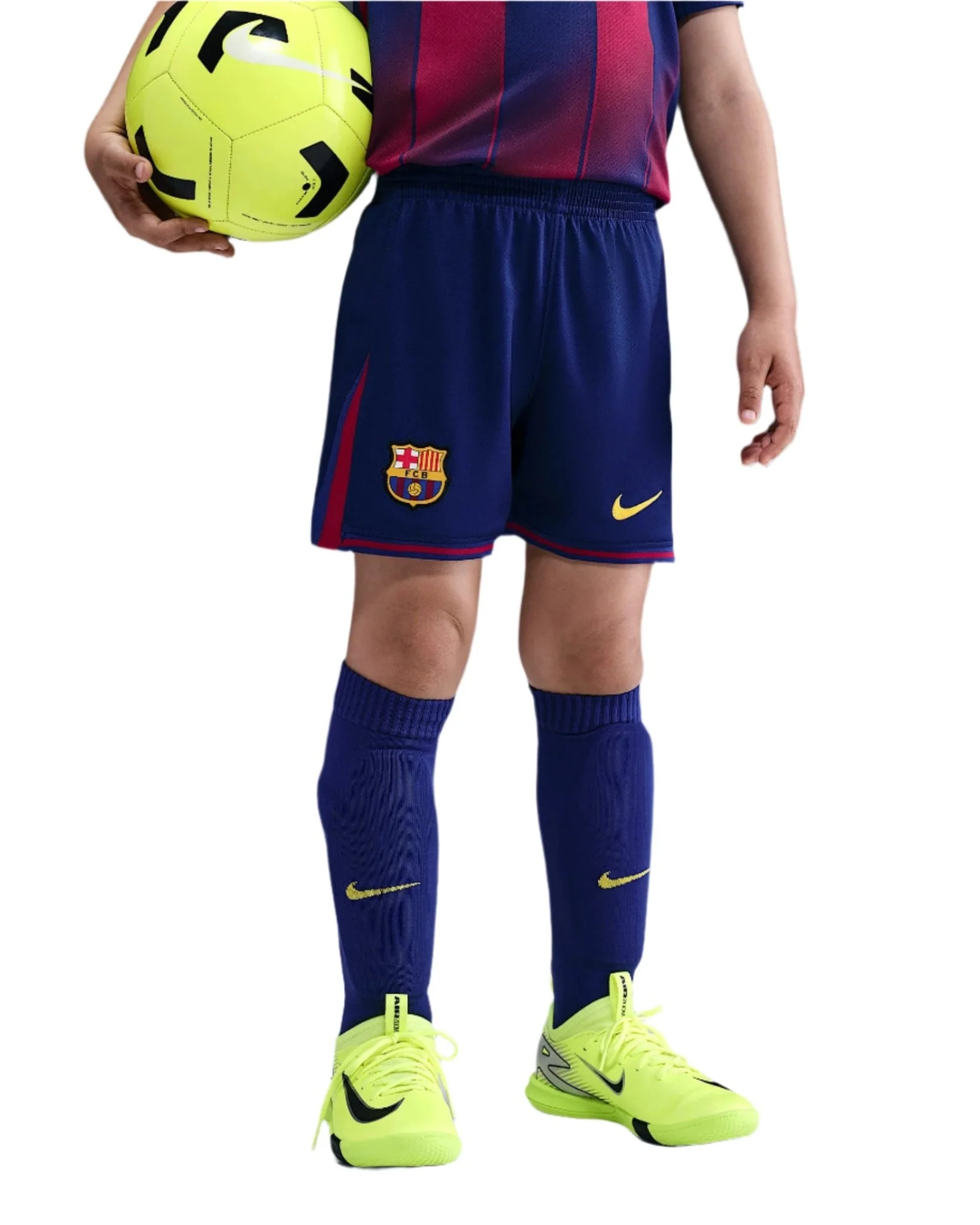 Nike Barcelona Little Kids 3-Piece Home Kit 25/26 (Deep Royal Blue/Midwest Gold) - Image 4