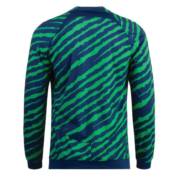 Nike Brazil Anthem Academy Pro Jacket (Coastal Blue/Light Green Spark) - Image 2