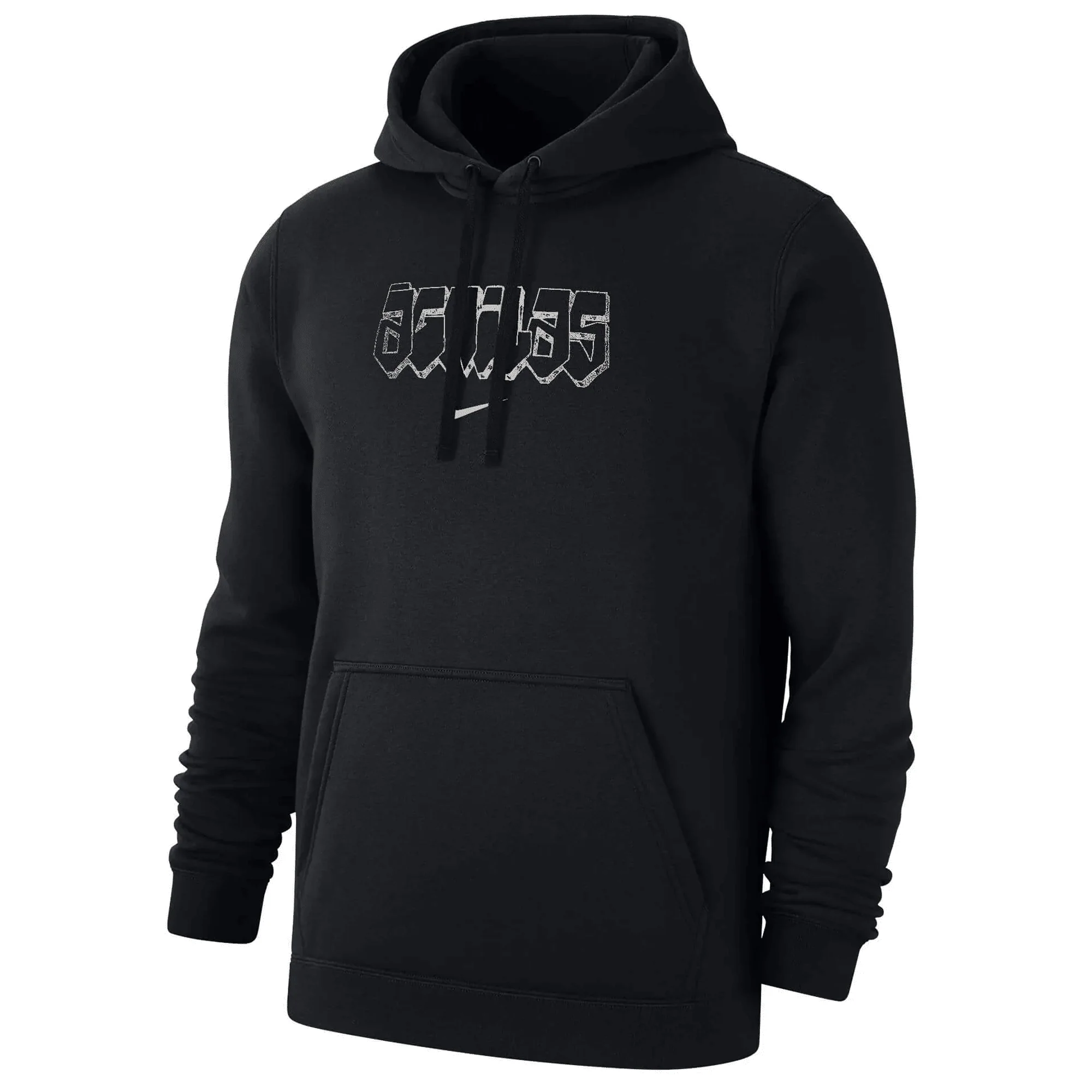 Nike Club America 24/25 Fleece Pullover Hoodie Soccer Apparel (Black)