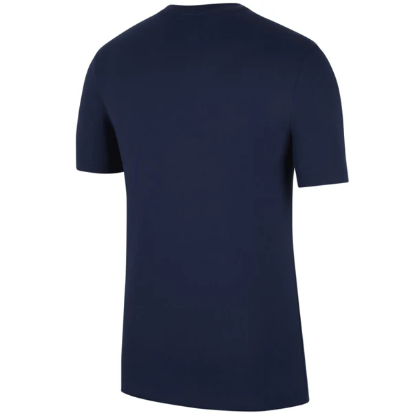 Nike France Swoosh T-Shirt (Midnight Navy/Red) - Image 2