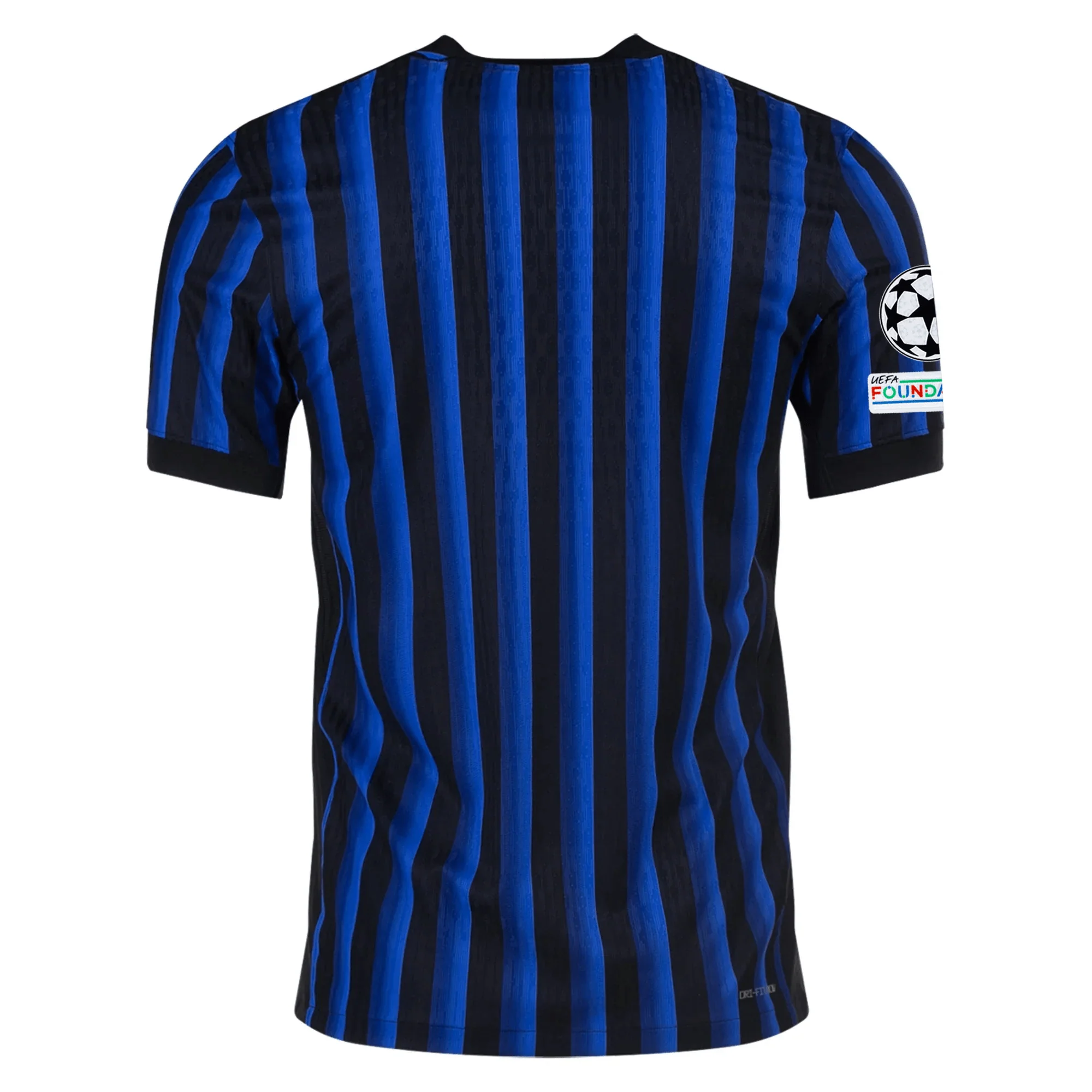 Nike Inter Milan Home Jersey w/ Champions League Patches 25/26 (Lyon Blue/Black/Chlorine Blue) - Image 2