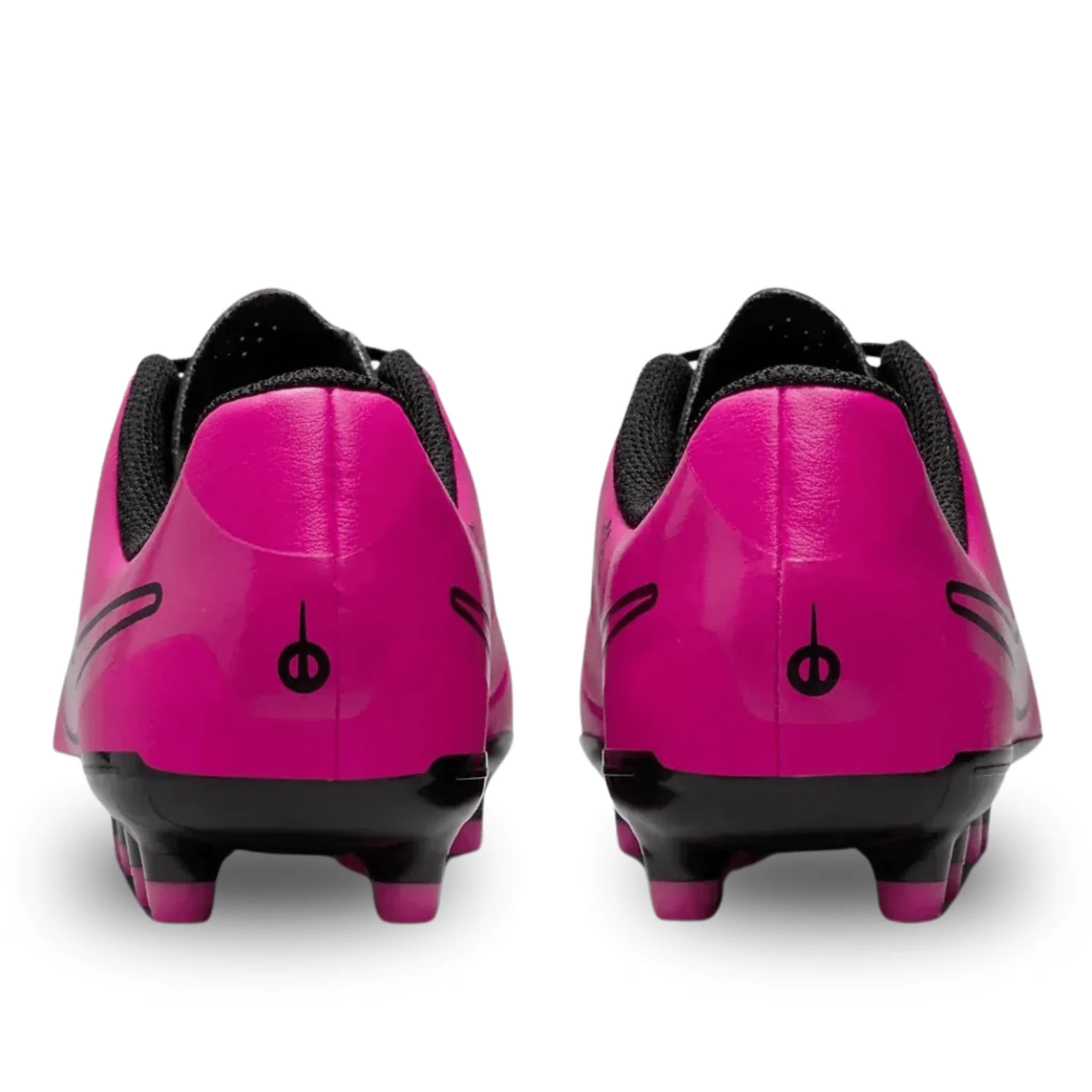 Nike Jr. Legend 10 Club FG/MG Soccer Cleats (Fierce Pink/Black) - Image 4