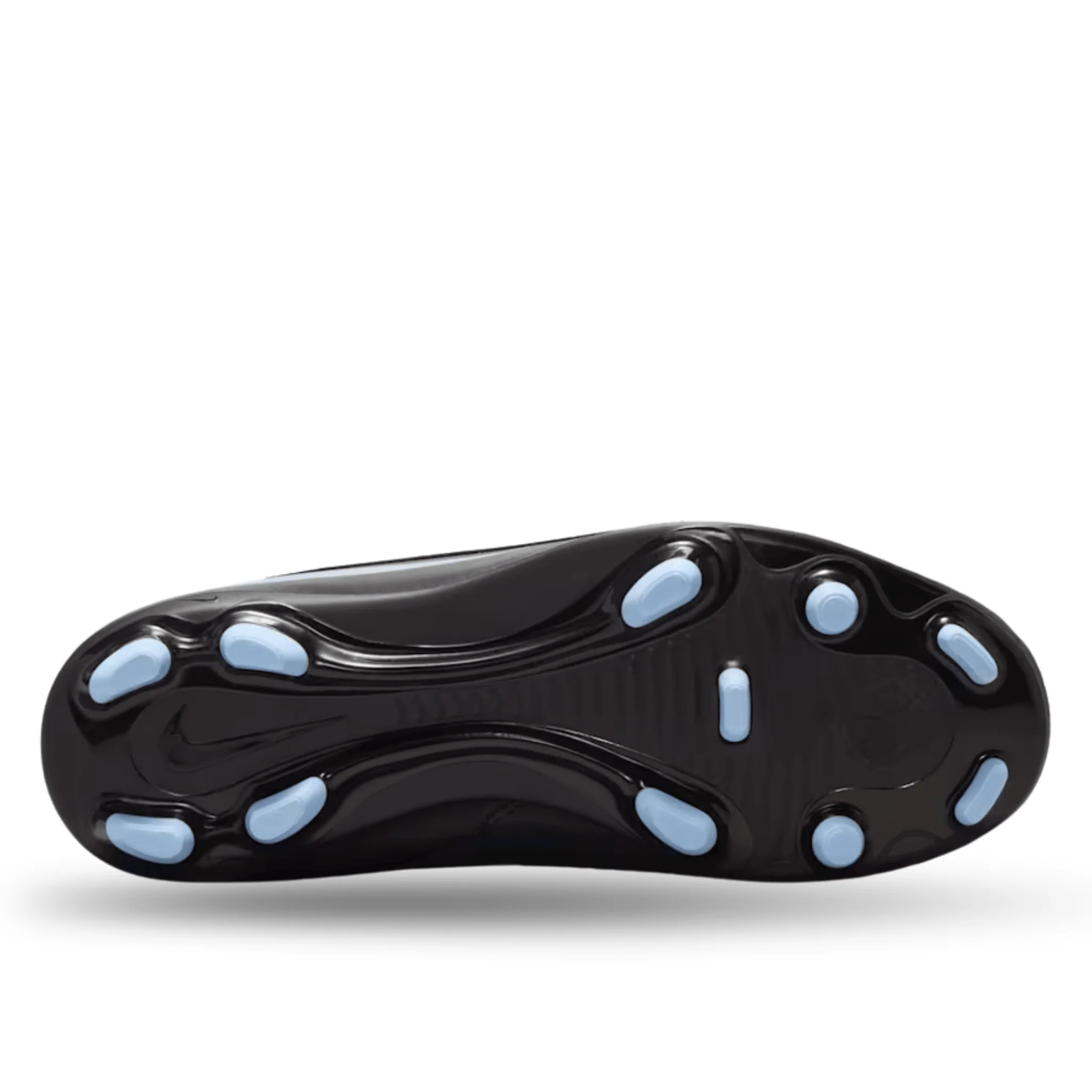 Nike Jr. Phantom 6 High Club Firm Ground/Ground Soccer Cleats (Black/Black) - Image 5