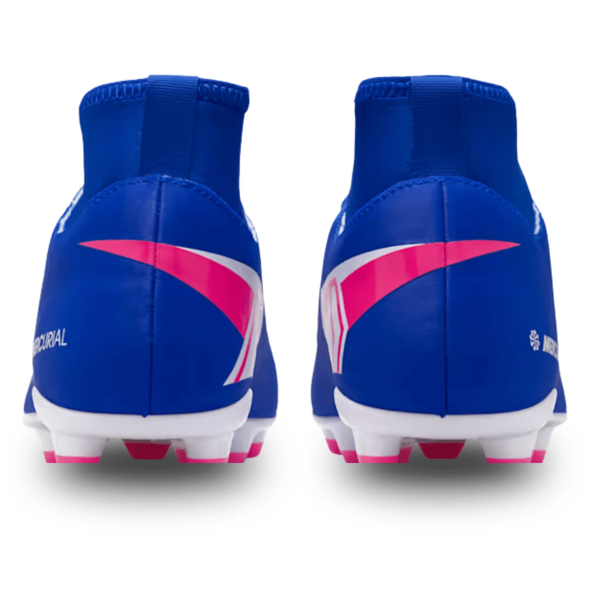 Nike Jr Superfly 10 Club FG/MG Soccer Cleats (Racer Blue/White) - Image 4