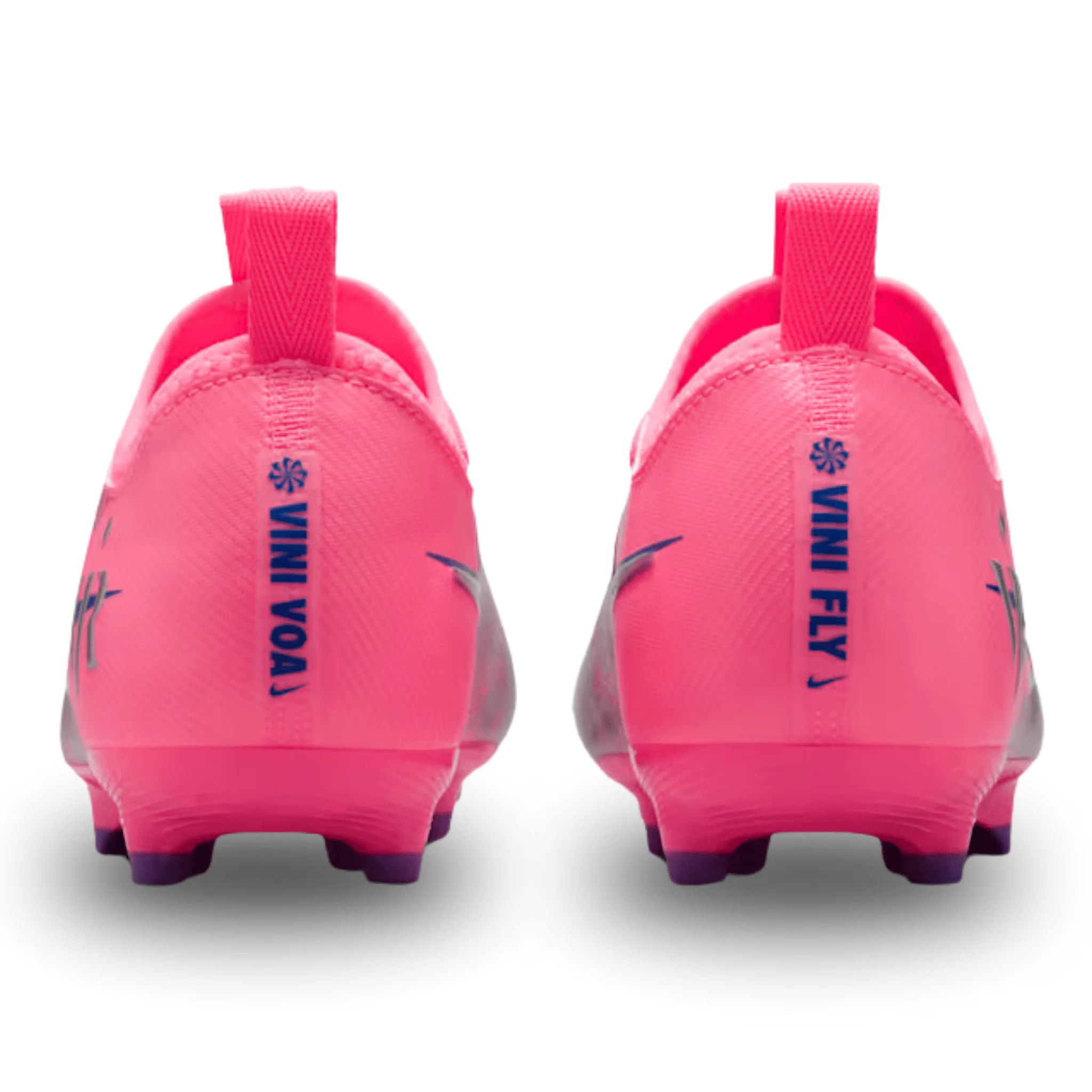Nike Youth Jr Zoom Vapor 16 Academy VJR FG/MG Soccer Cleats (Sunset Pulse/Old Royal) - Image 4