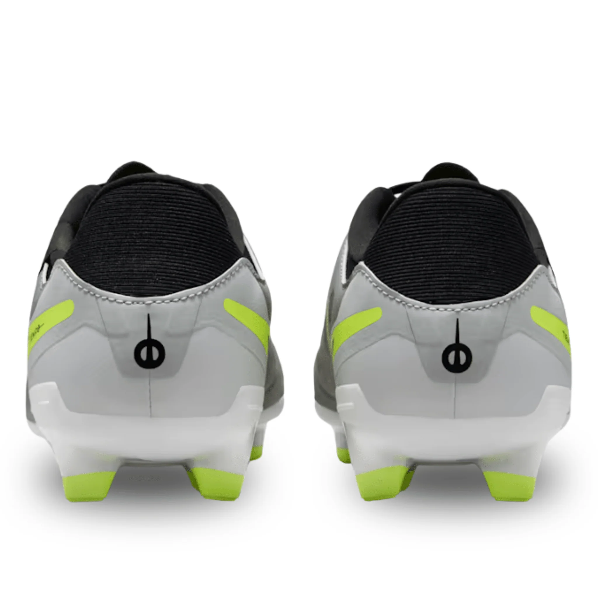 Nike Legend 10 Academy FG/MG Soccer Cleats (Metallic Silver/Black-Volt) - Image 4