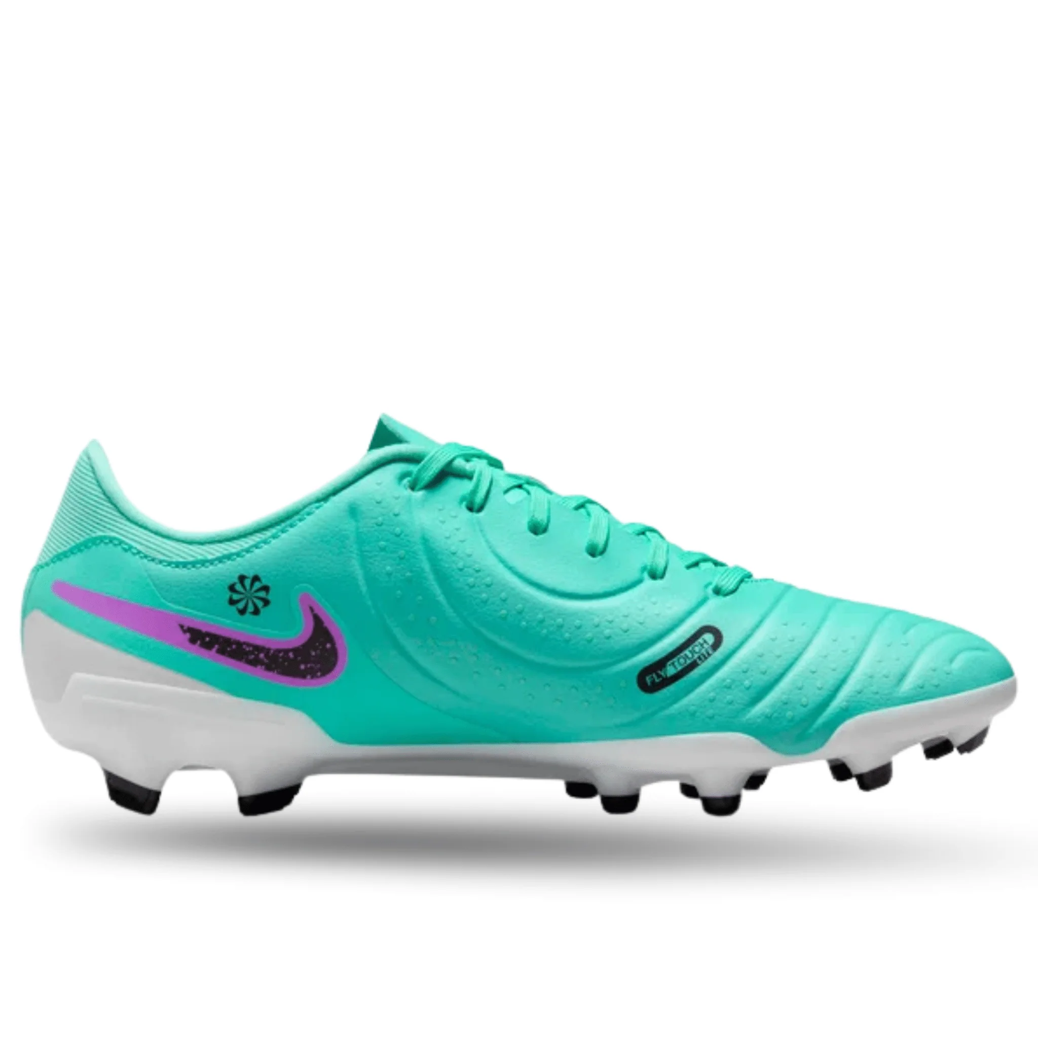 Nike Legend 10 Academy FG/MG Soccer Cleats (Hyper Turquoise/Fuchsia Dream) - Image 2