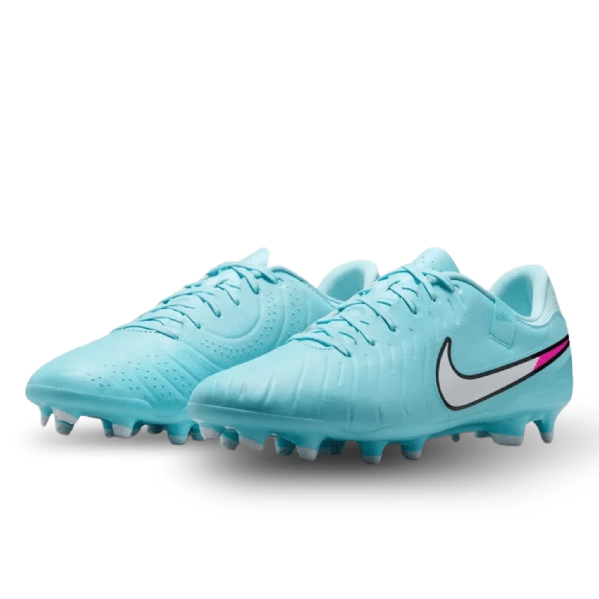 Nike Legend 10 Academy FG/MG Soccer Cleats (Copa/White) - Image 3