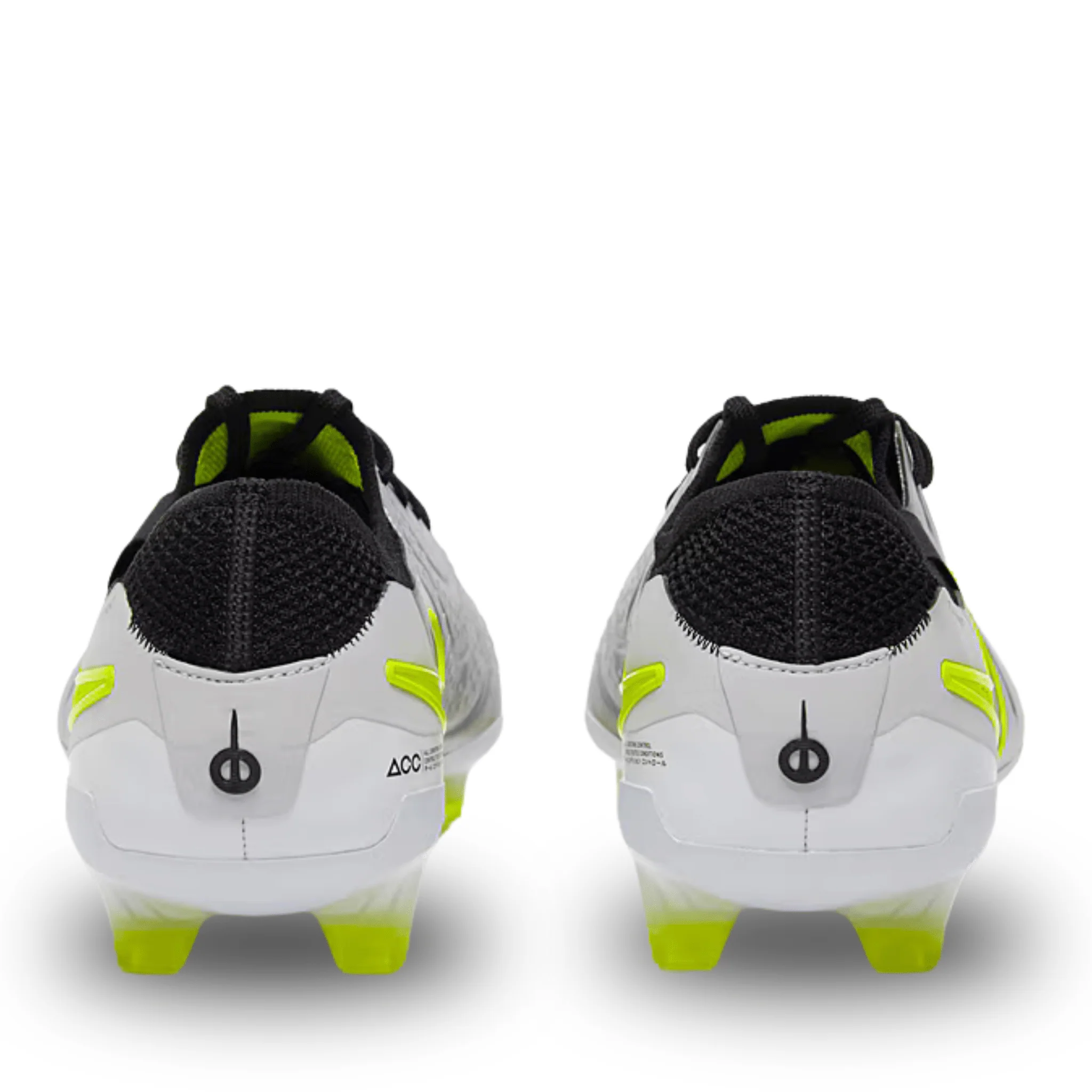 Nike Legend 10 Elite FG Soccer Cleats (Metallic Silver/Black-Volt) - Image 4