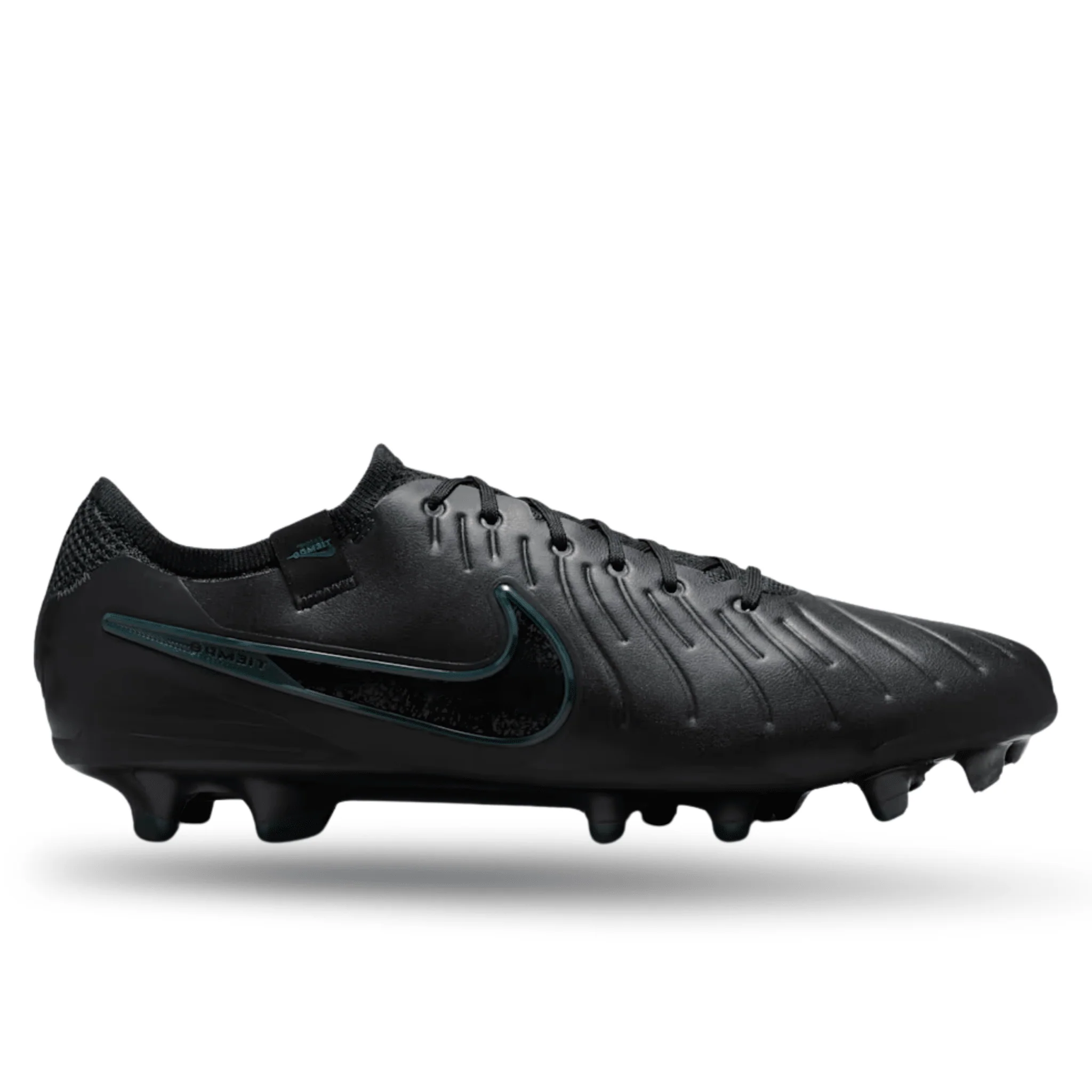 Nike Legend 10 Elite FG Soccer Cleats (Black/Deep Jungle) - Image 2