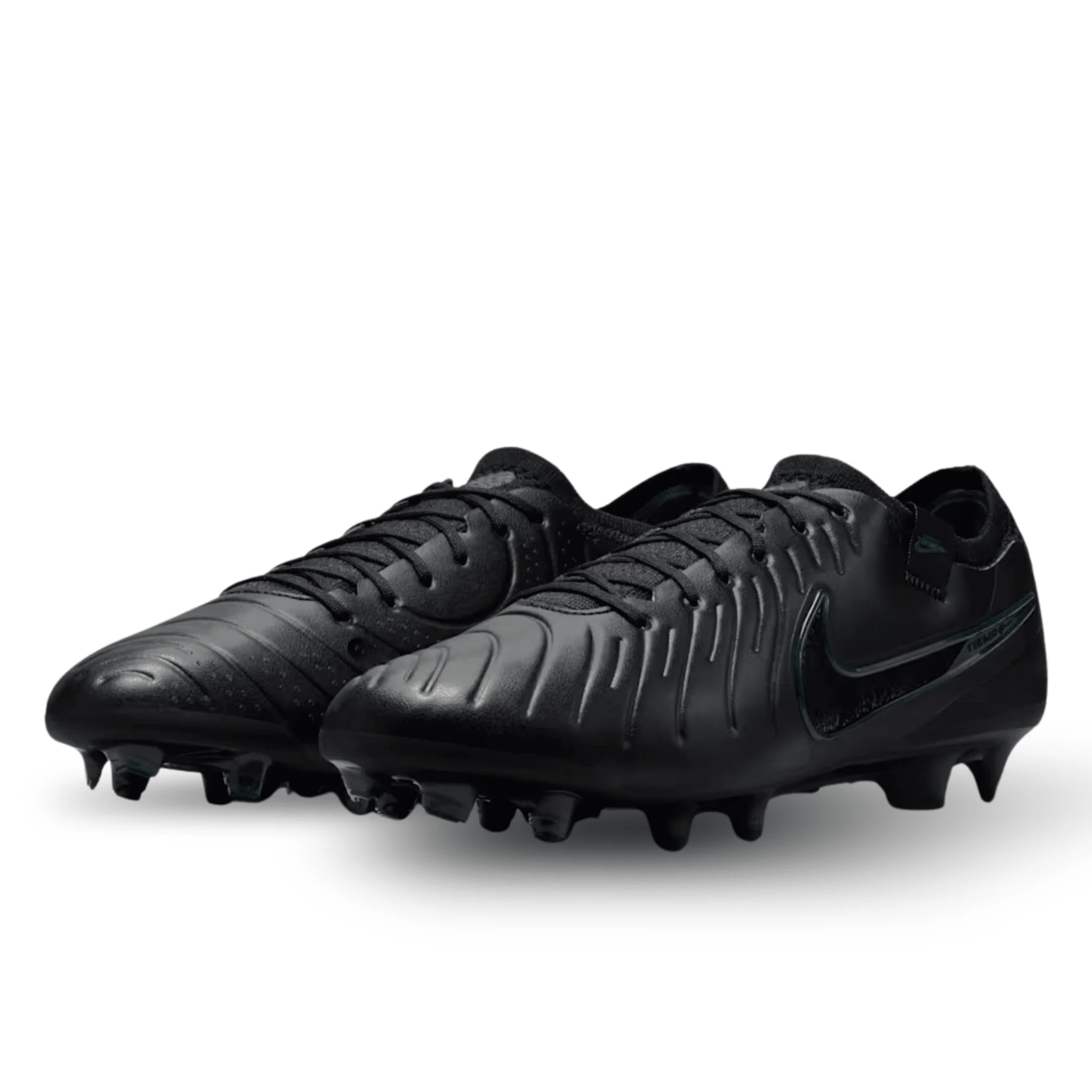 Nike Legend 10 Elite FG Soccer Cleats (Black/Deep Jungle) - Image 3