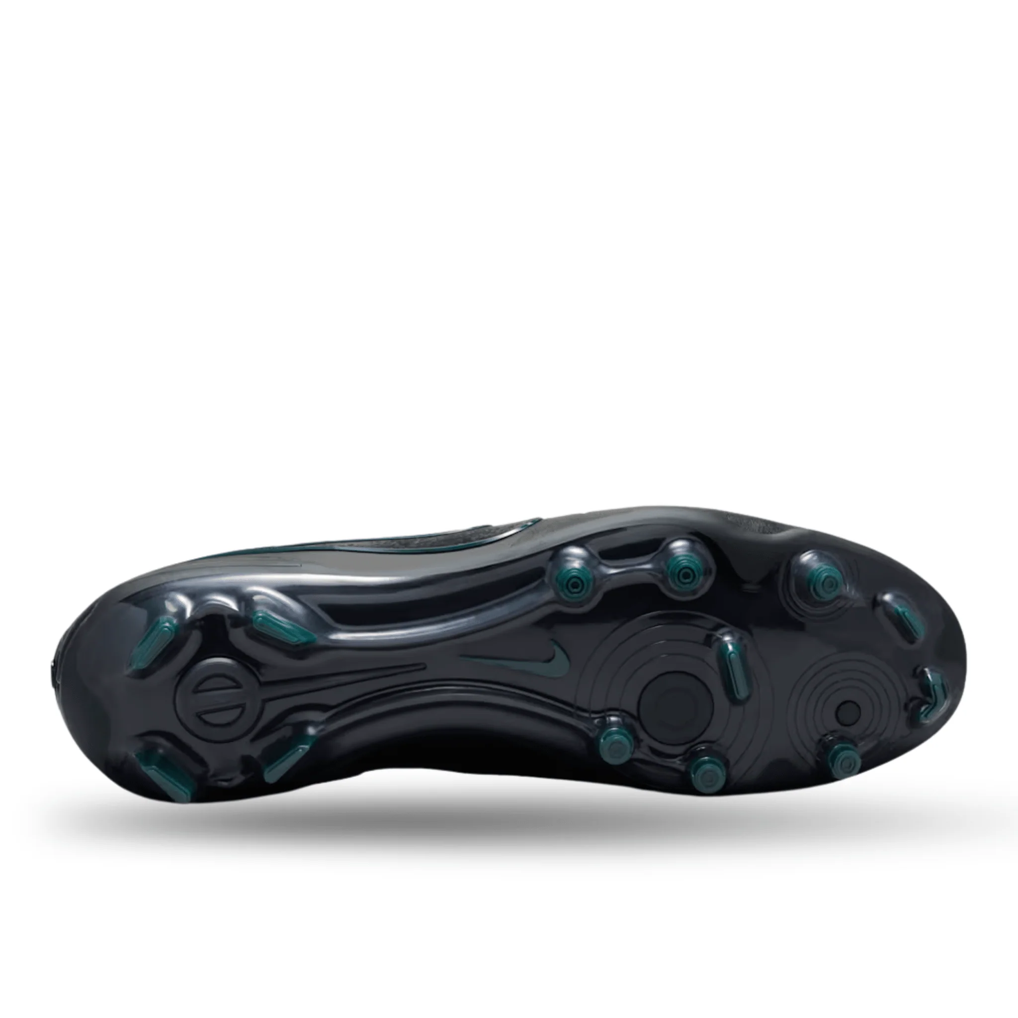 Nike Legend 10 Elite FG Soccer Cleats (Black/Deep Jungle) - Image 5