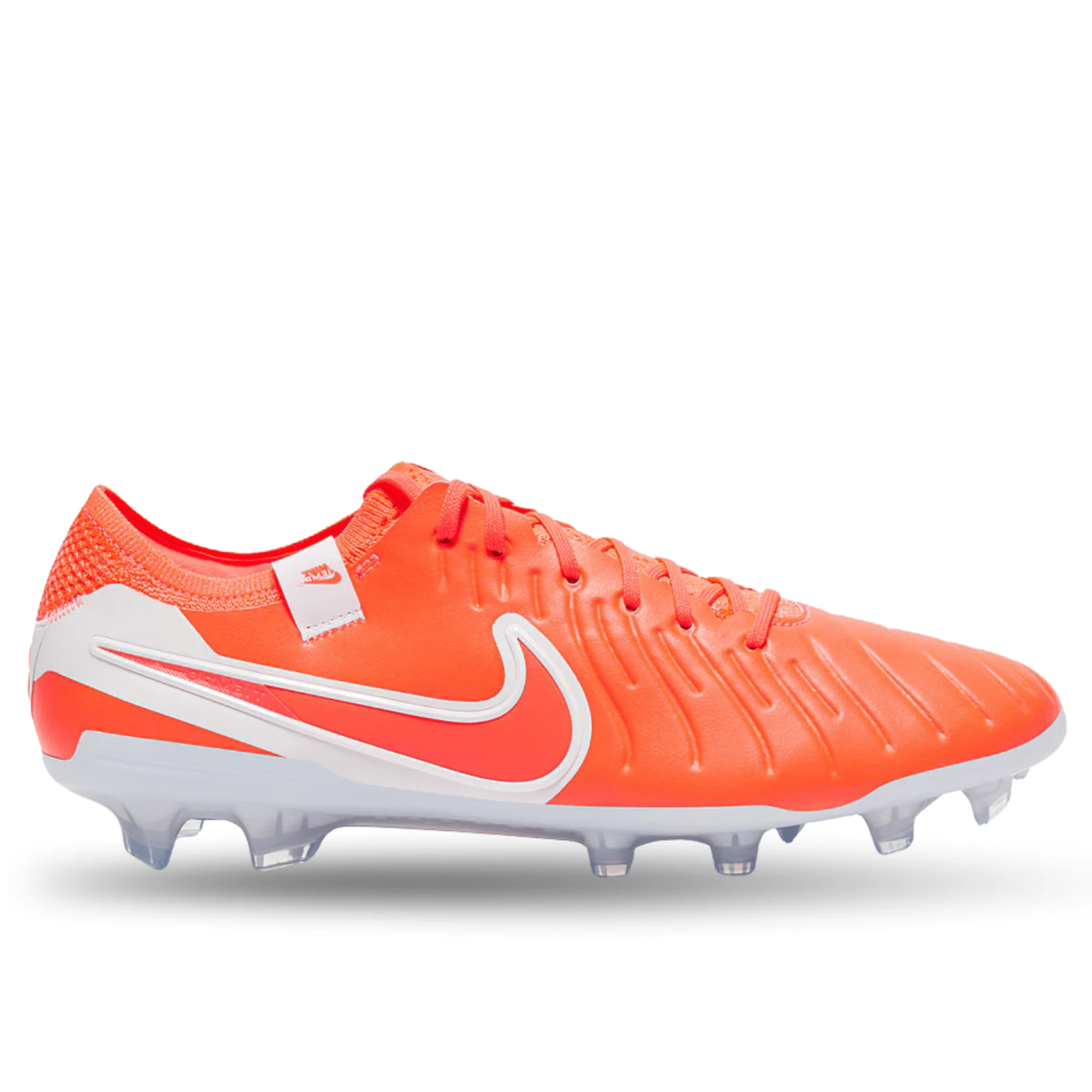 Nike Legend 10 Elite FG Soccer Cleats (Hot Lava/White)