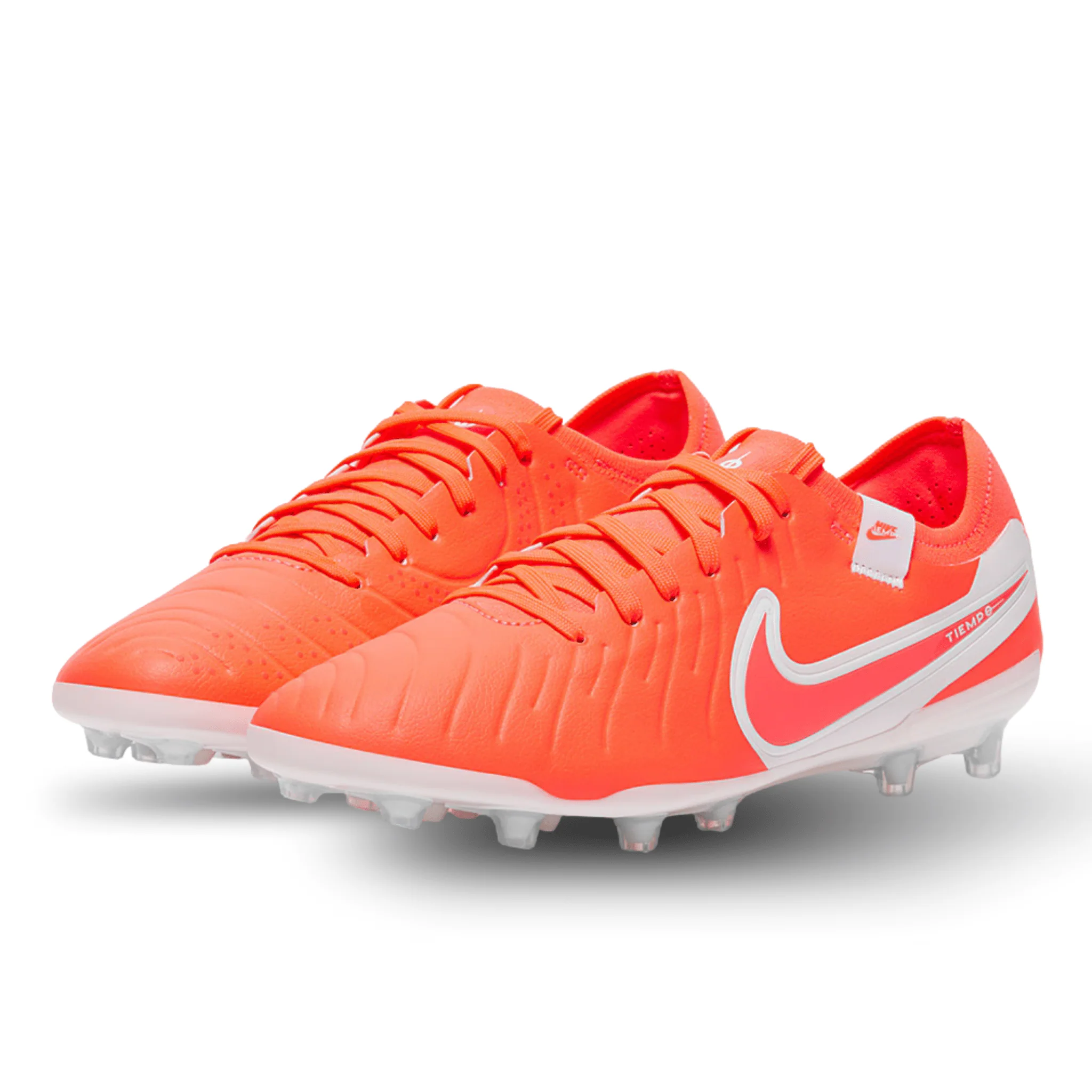 Nike Legend 10 Pro AG-Pro Soccer Cleats (Hot Lava/White) - Image 3