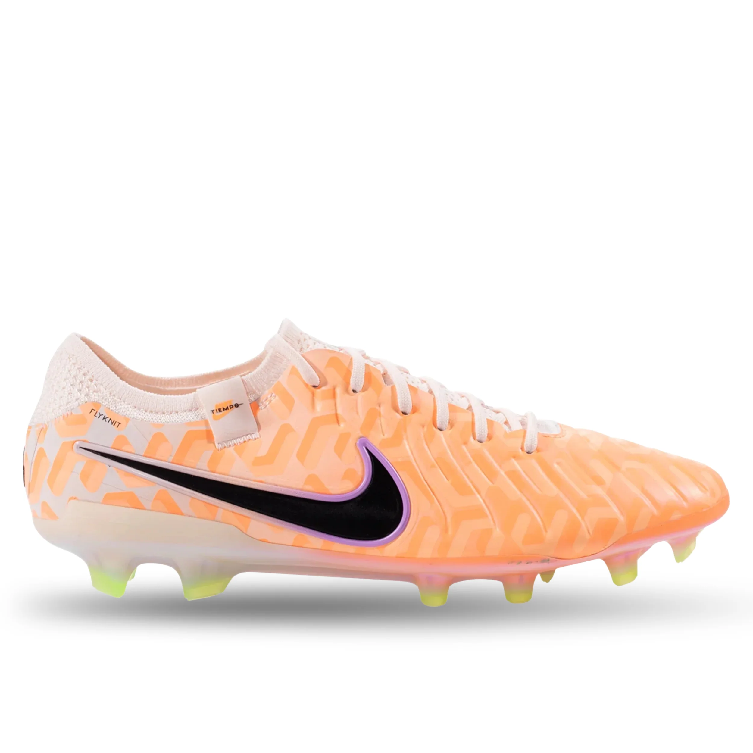 Nike Leged 10 Elite WC FG Soccer Cleats (Guava Ice/Black) - Image 5