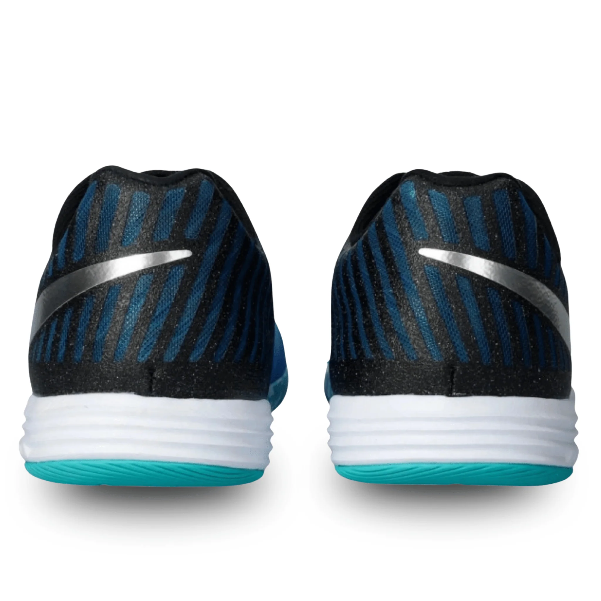 Nike LunarGato II Indoor Soccer Shoes (Metallic Silver/Black) - Image 4