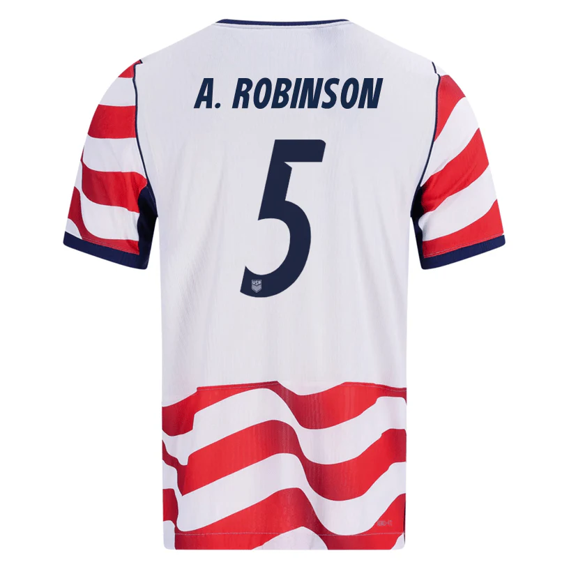 Nike Mens A. Robinson United States Match Authentic Home Jersey 2026 (Sail/Midnight Navy) - Image 2