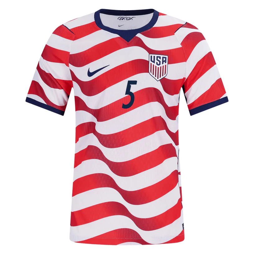 Nike Mens A. Robinson United States Match Authentic Home Jersey 2026 (Sail/Midnight Navy) - Image 3