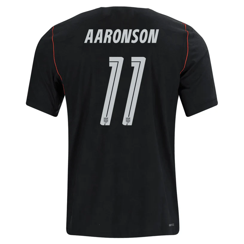 Nike Mens Aaronson United States Away Stadium Jersey 2026 (Dark Obsidian/Pure Platinum) (Copy)