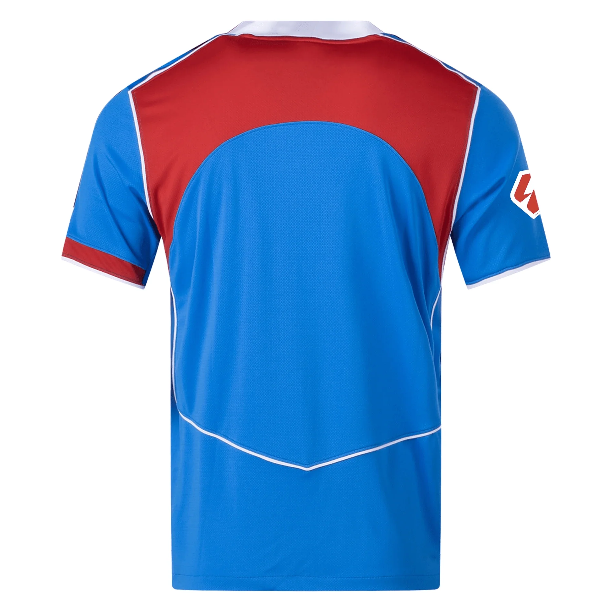 Nike Men's Atletico Madrid T90 Third Jersey La Liga Patch 25/26 (Photo Blue/Sport Red) - Image 2