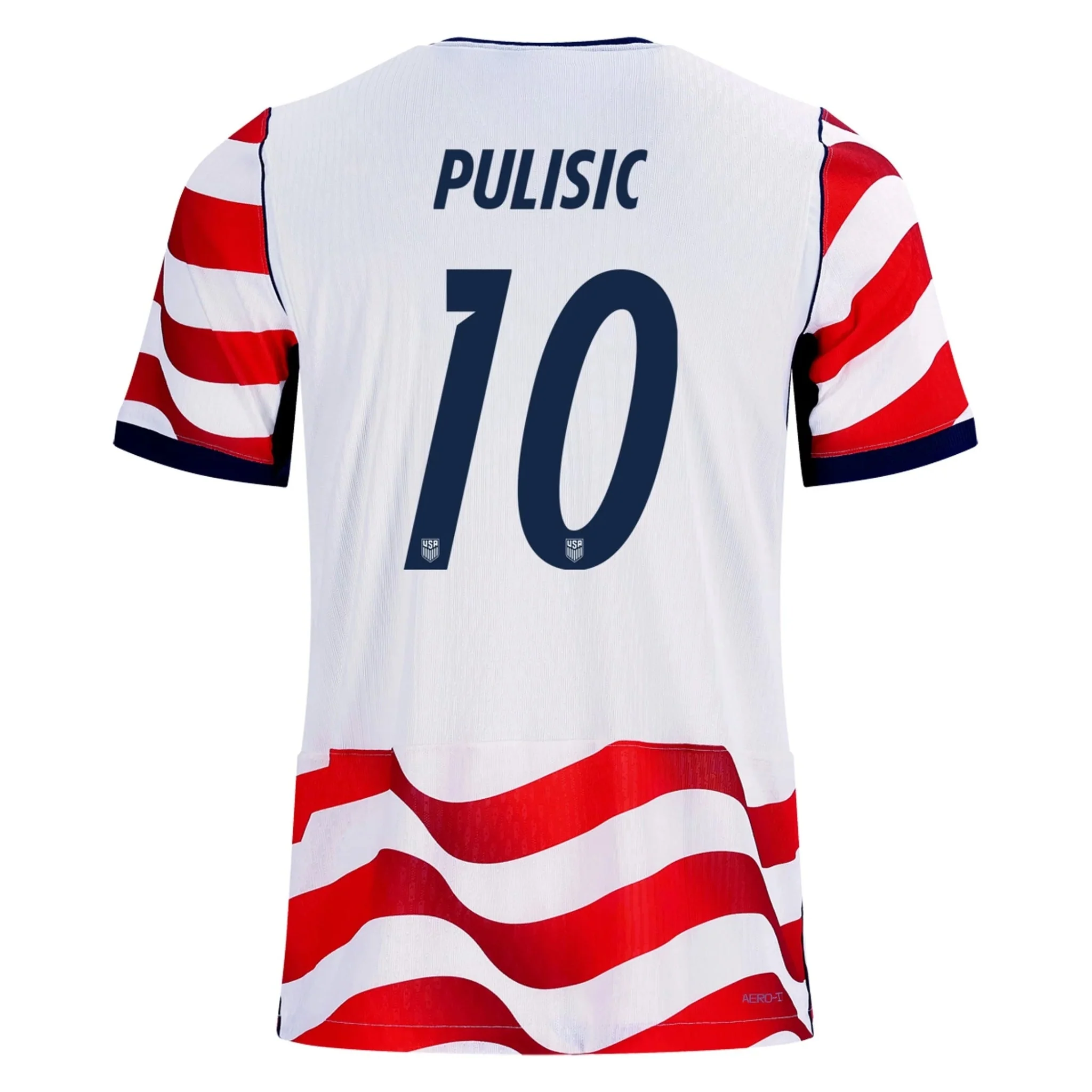 Nike Mens Christian Pulisic United States Match Authentic Home Jersey 2026 (Sail/Midnight Navy) - Image 2
