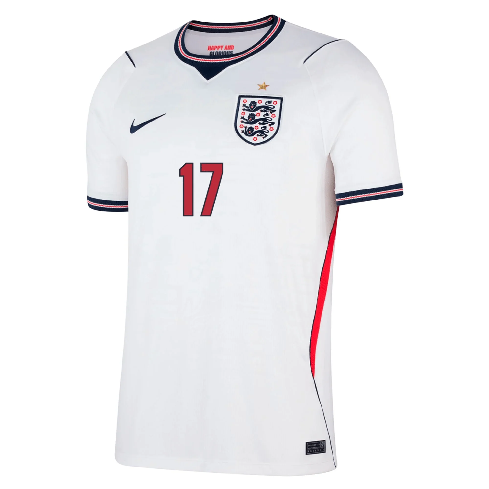 Nike Men's England Phil Foden Home Stadium Jersey 2026 (White/Obsidian) - Image 2