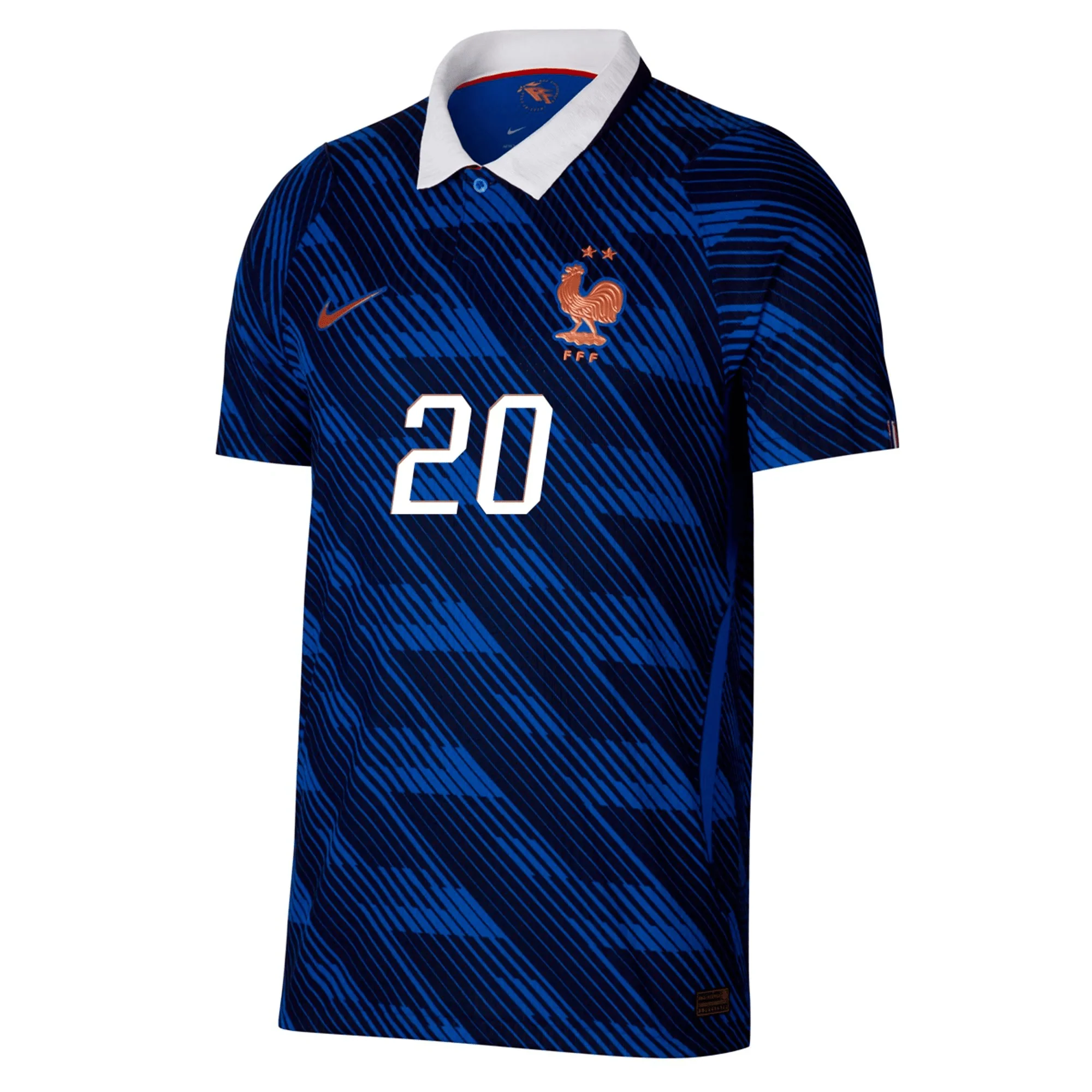 Nike Mens France Désiré Doué Match Authentic Home Jersey 2026 (Game Royal/Metallic Gold) - Image 2