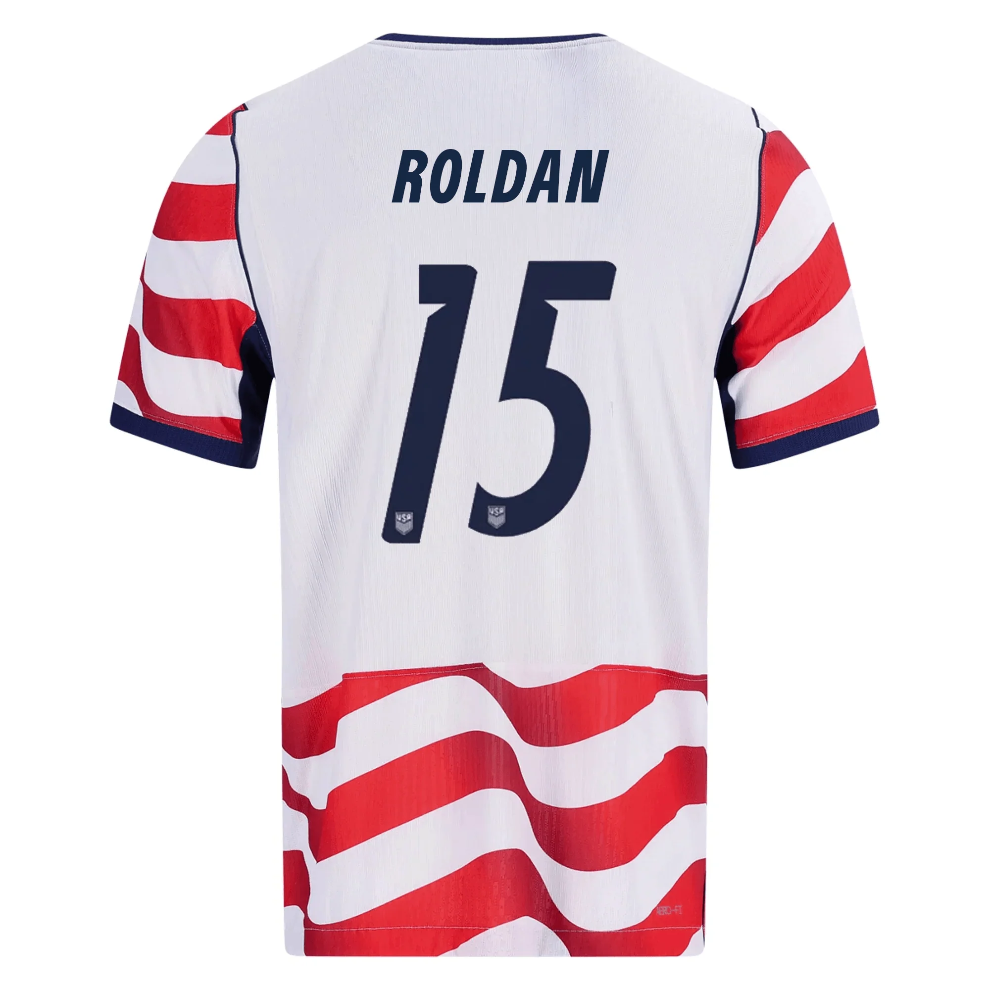 Nike Mens Cristian Roldan United States Match Authentic Home Jersey 2026 (Sail/Midnight Navy) - Image 2