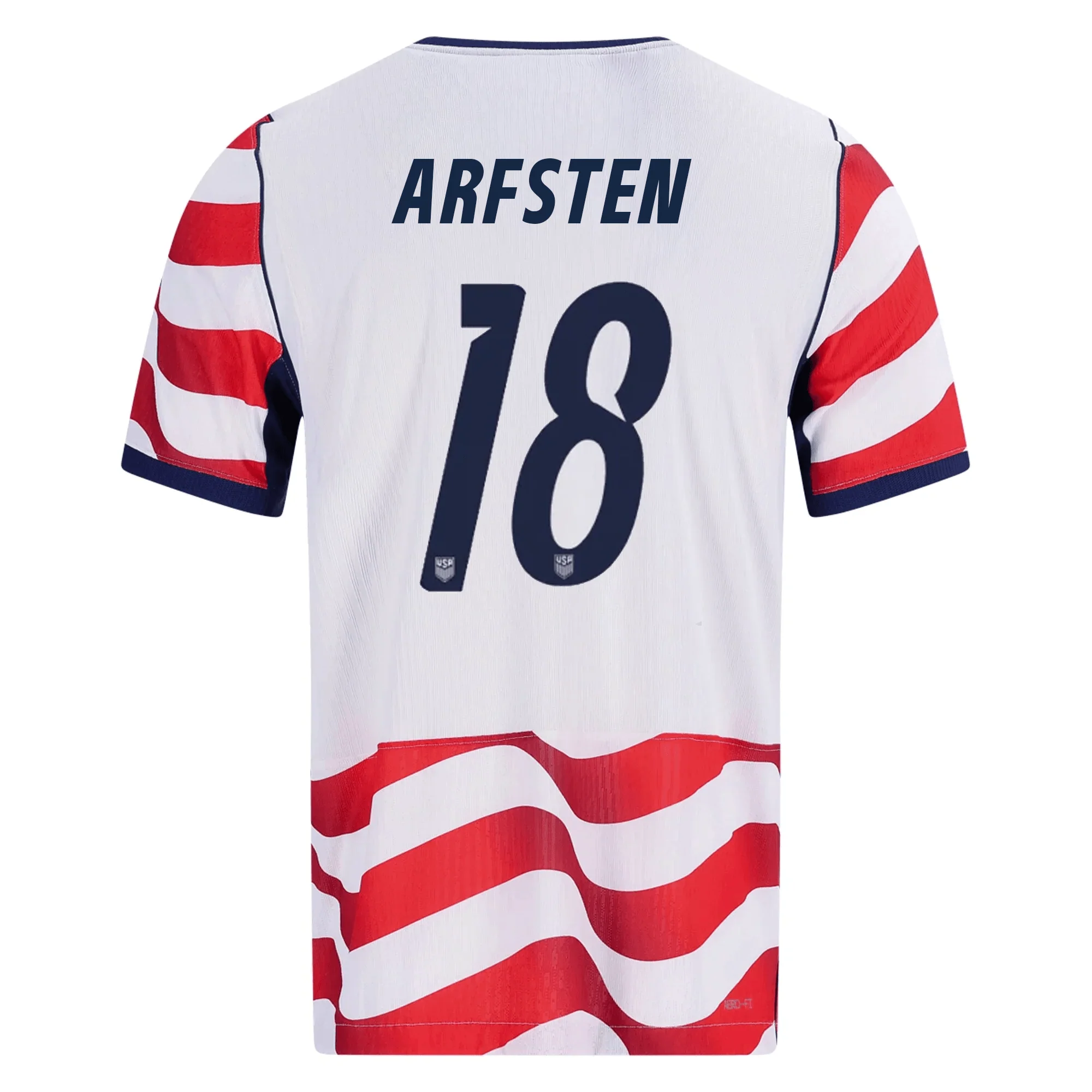 Nike Mens Max Arfsten United States Match Authentic Home Jersey 2026 (Sail/Midnight Navy) - Image 2
